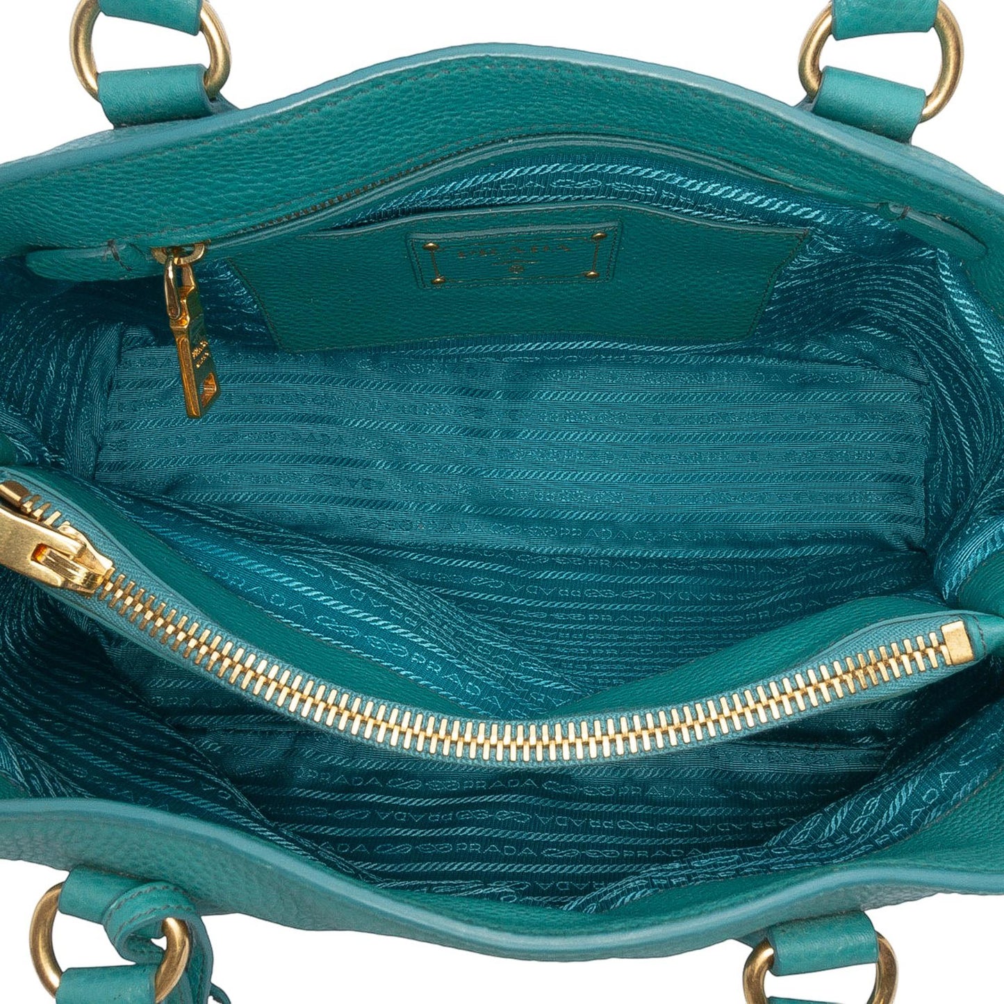 Prada Vitello Daino Open Convertible Tote
