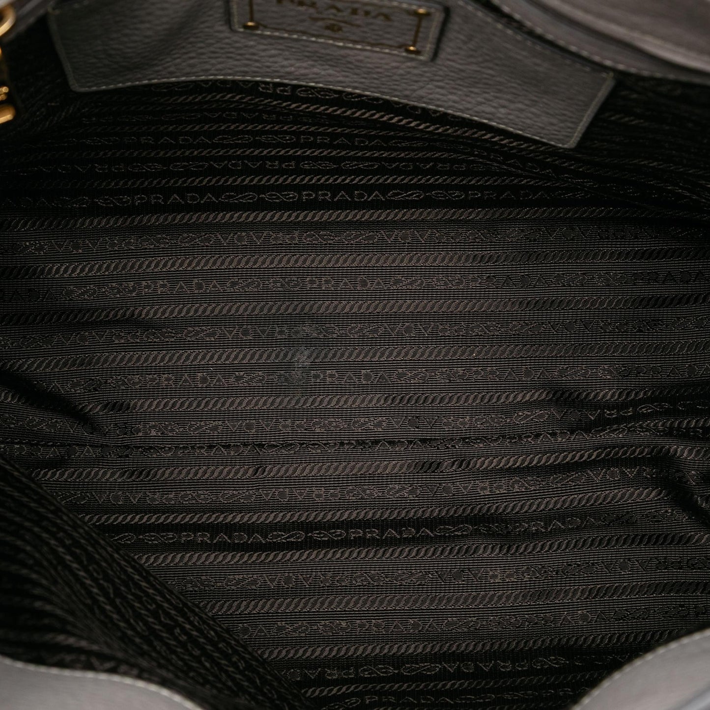 Prada Vitello Daino Open Convertible Tote