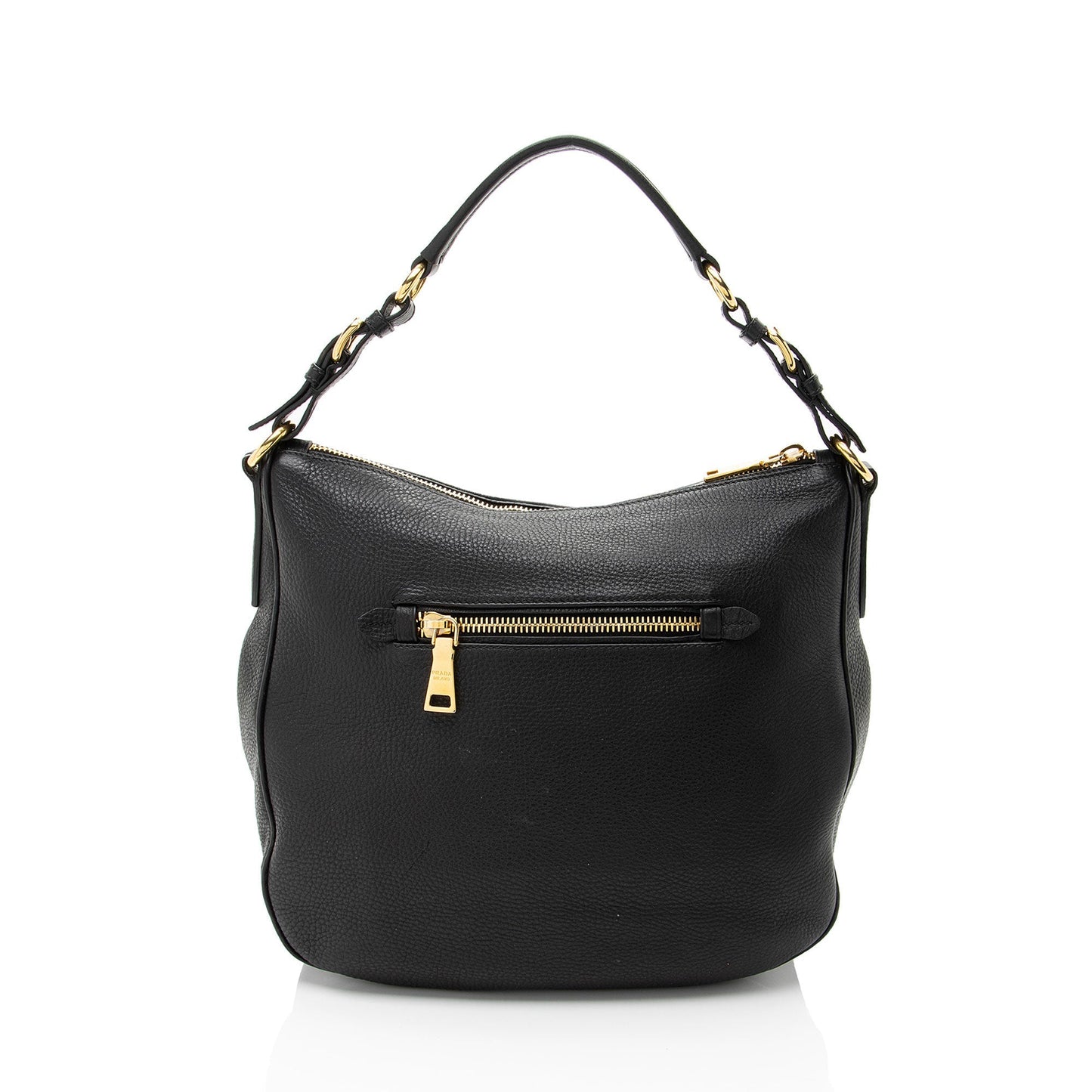 Prada Vitello Daino Pocket Small Hobo