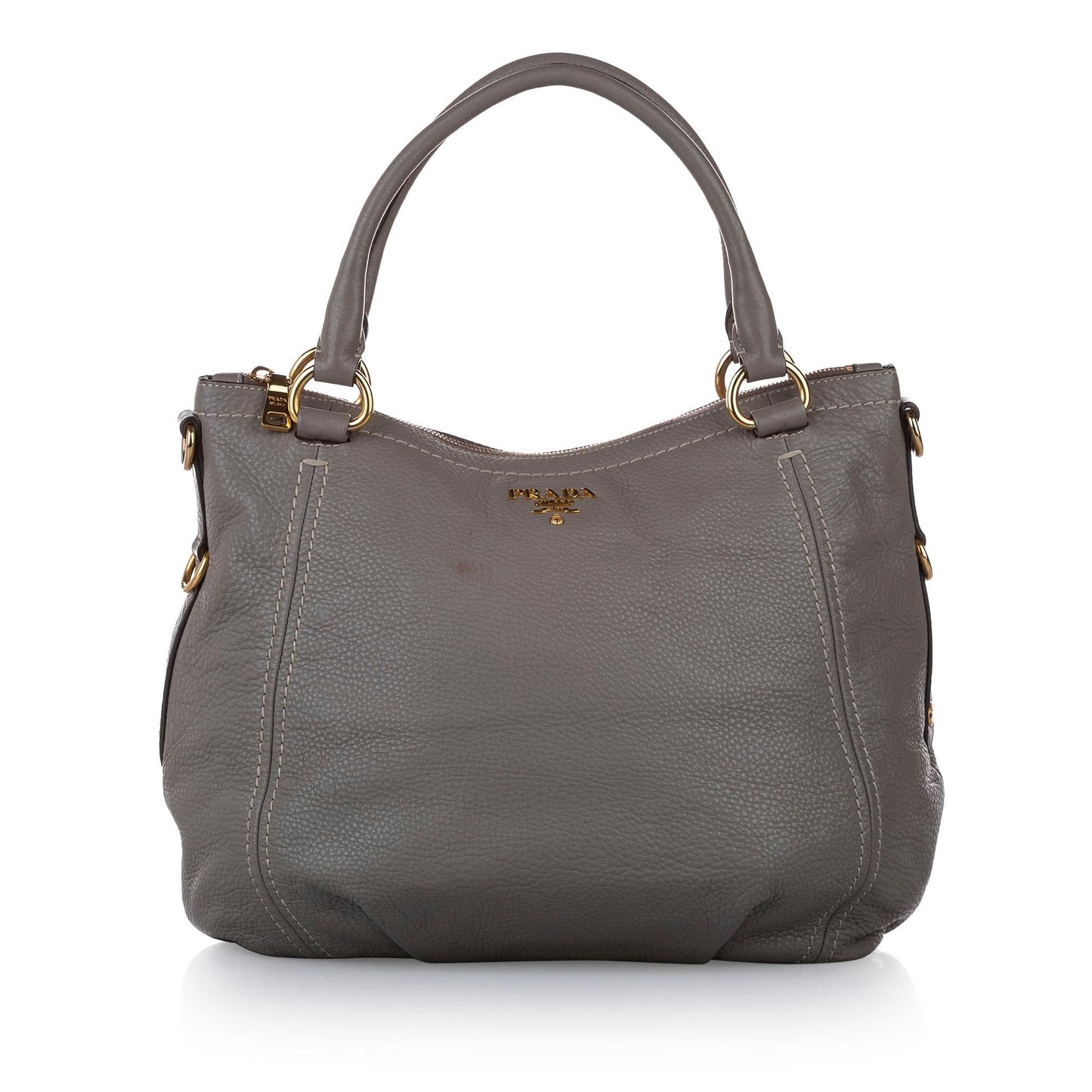 Prada Vitello Daino Satchel (SHG-14939)
