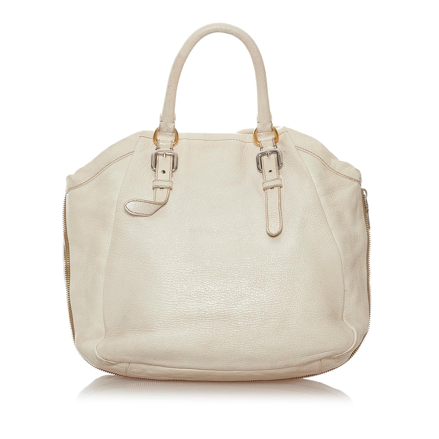 Prada Vitello Daino Satchel (SHG-27636)