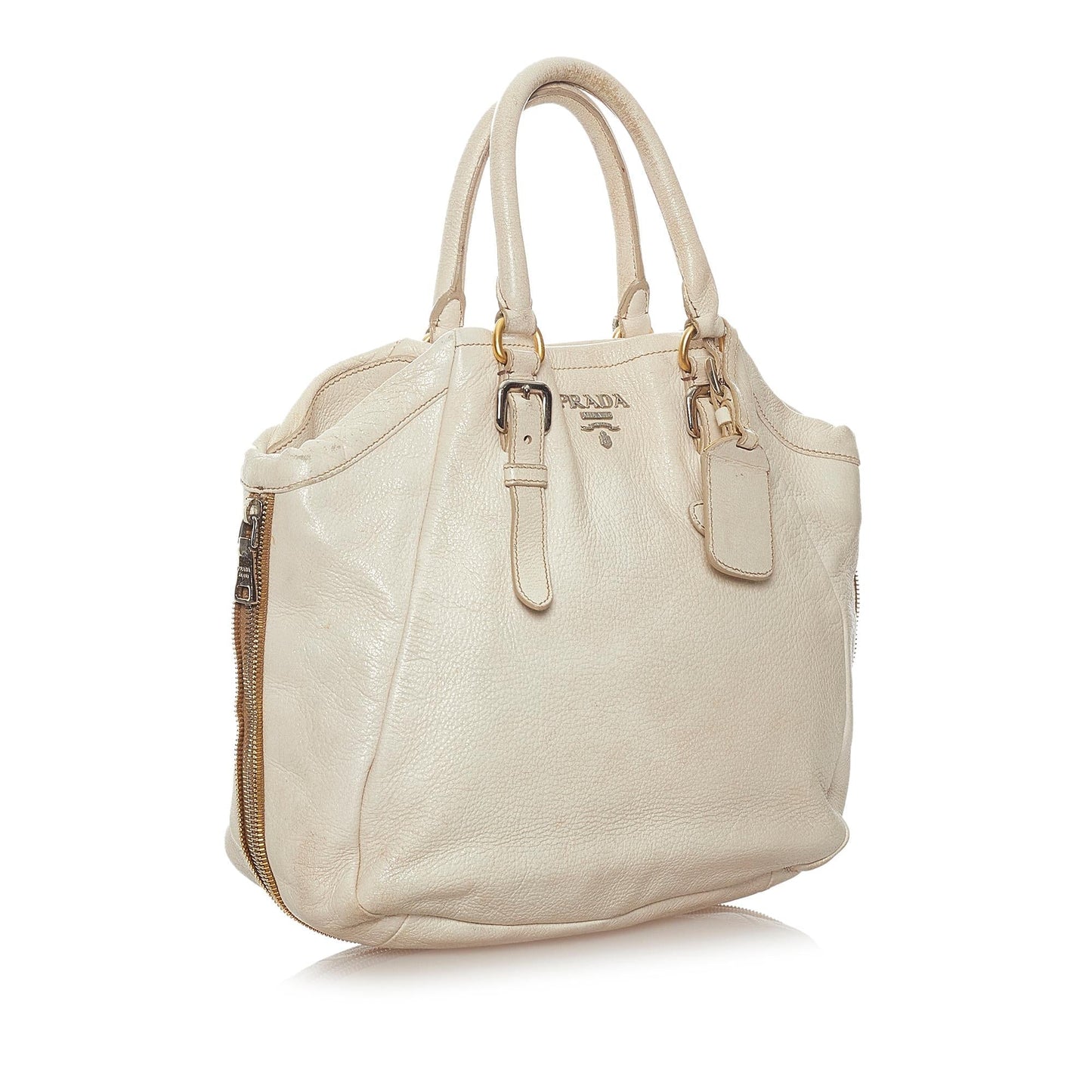 Prada Vitello Daino Satchel (SHG-27636)
