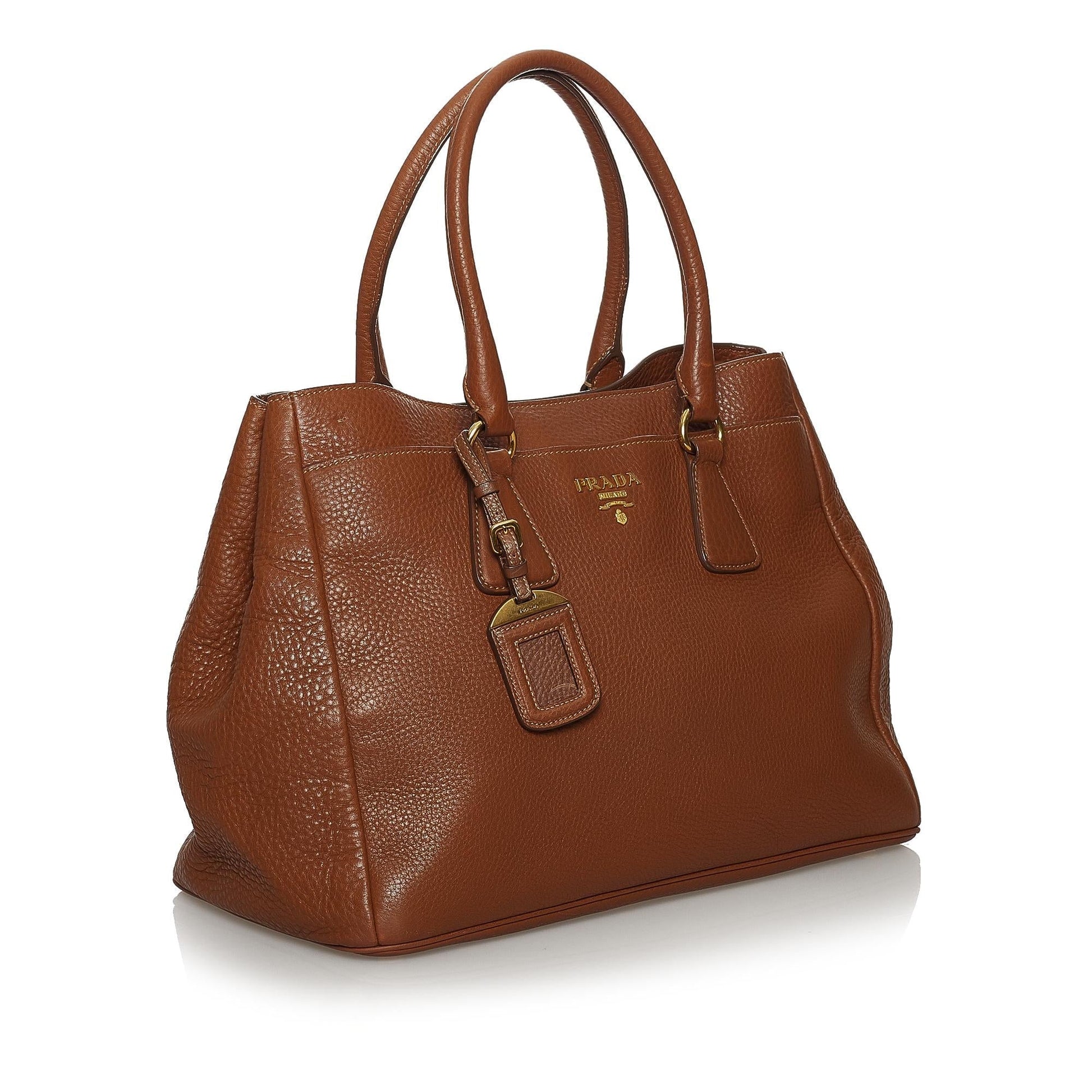 Prada Vitello Daino Satchel Style 34 - Ewore Bags