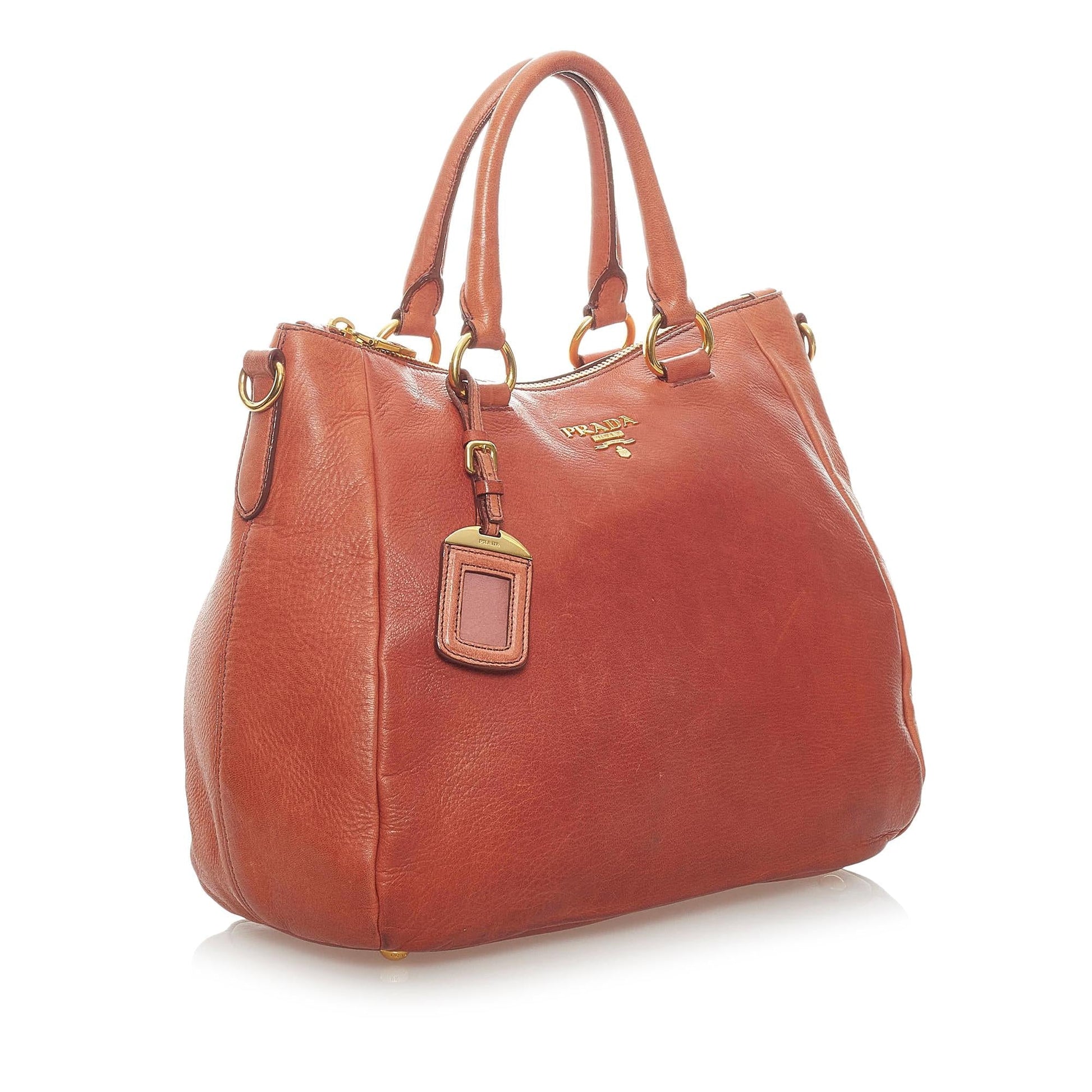 Prada Vitello Daino Satchel Style 20 - Ewore Bags