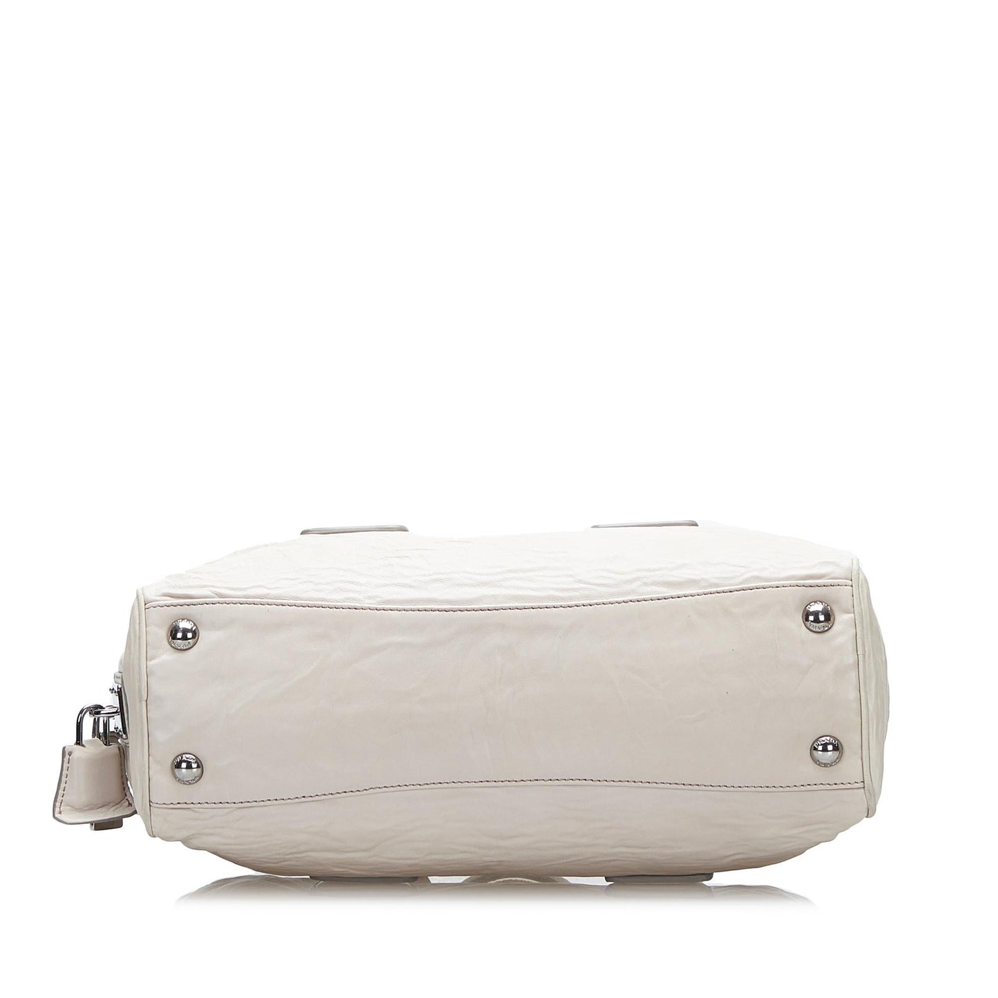 Prada Vitello Daino Satchel (SHG-E9BlyJ)