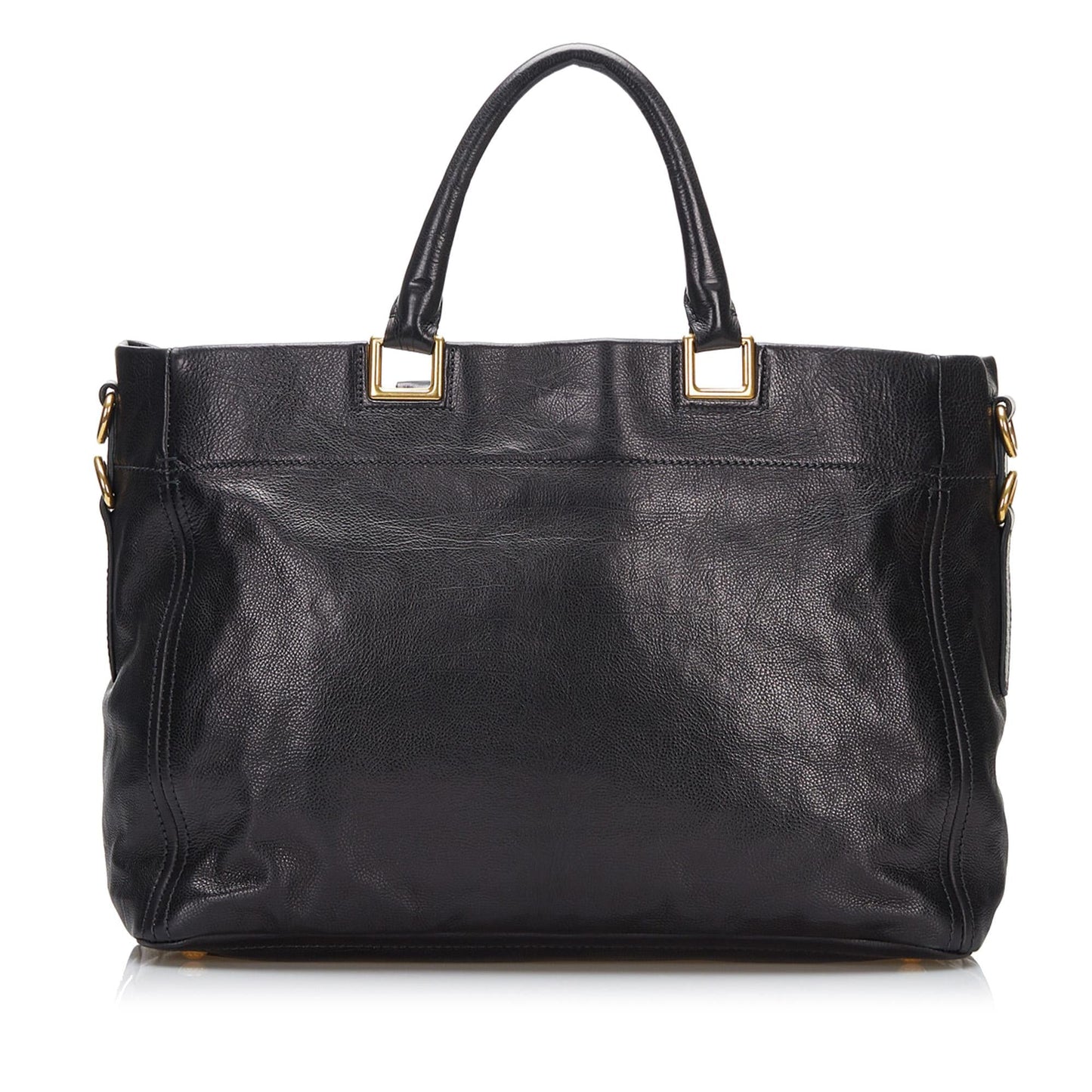 Prada Vitello Daino Satchel (SHG-0Oo1Ax)