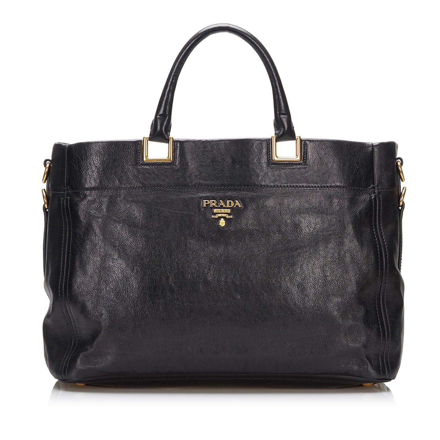 Prada Vitello Daino Satchel (SHG-0Oo1Ax)