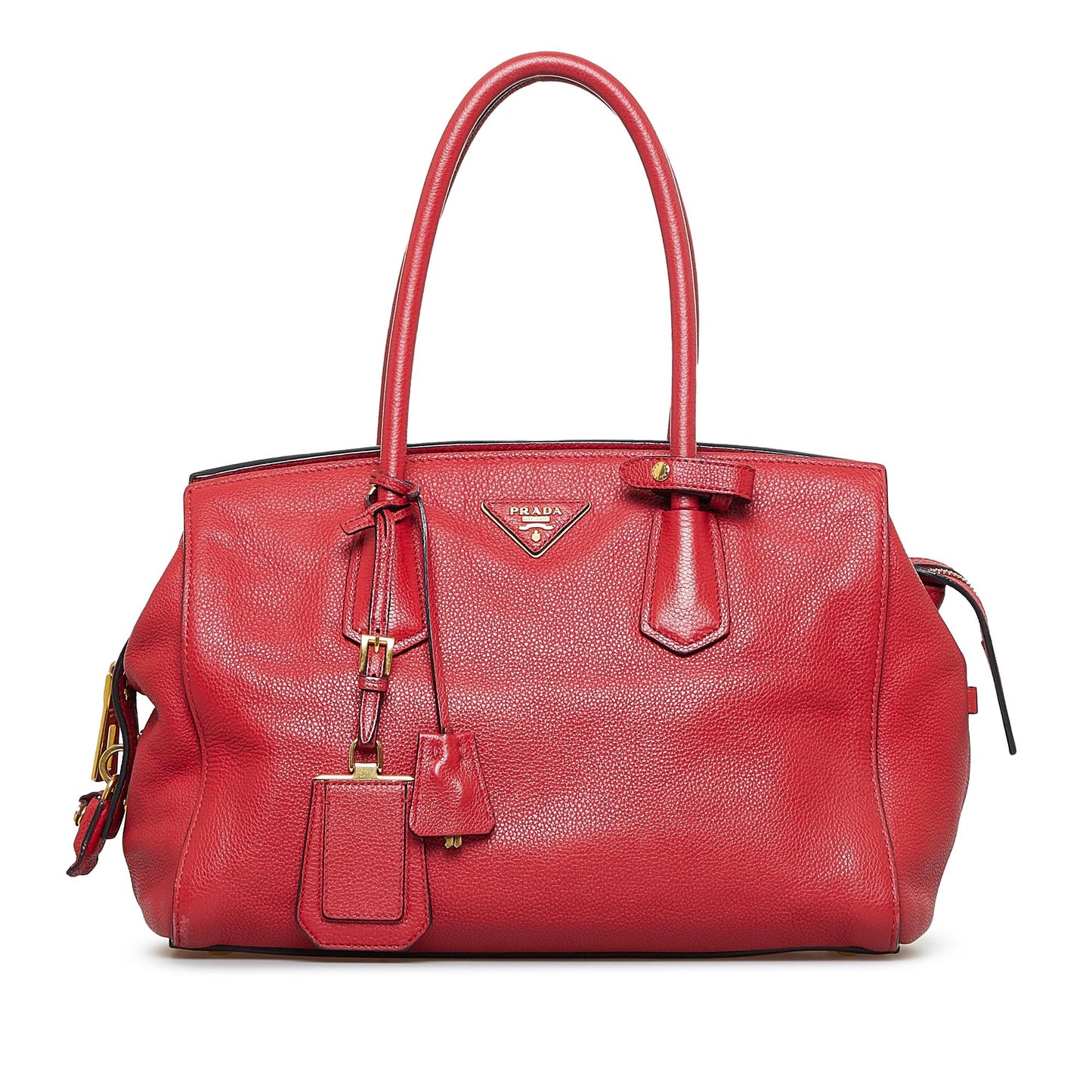 Prada Vitello Daino Satchel (SHG-M4EaA8)