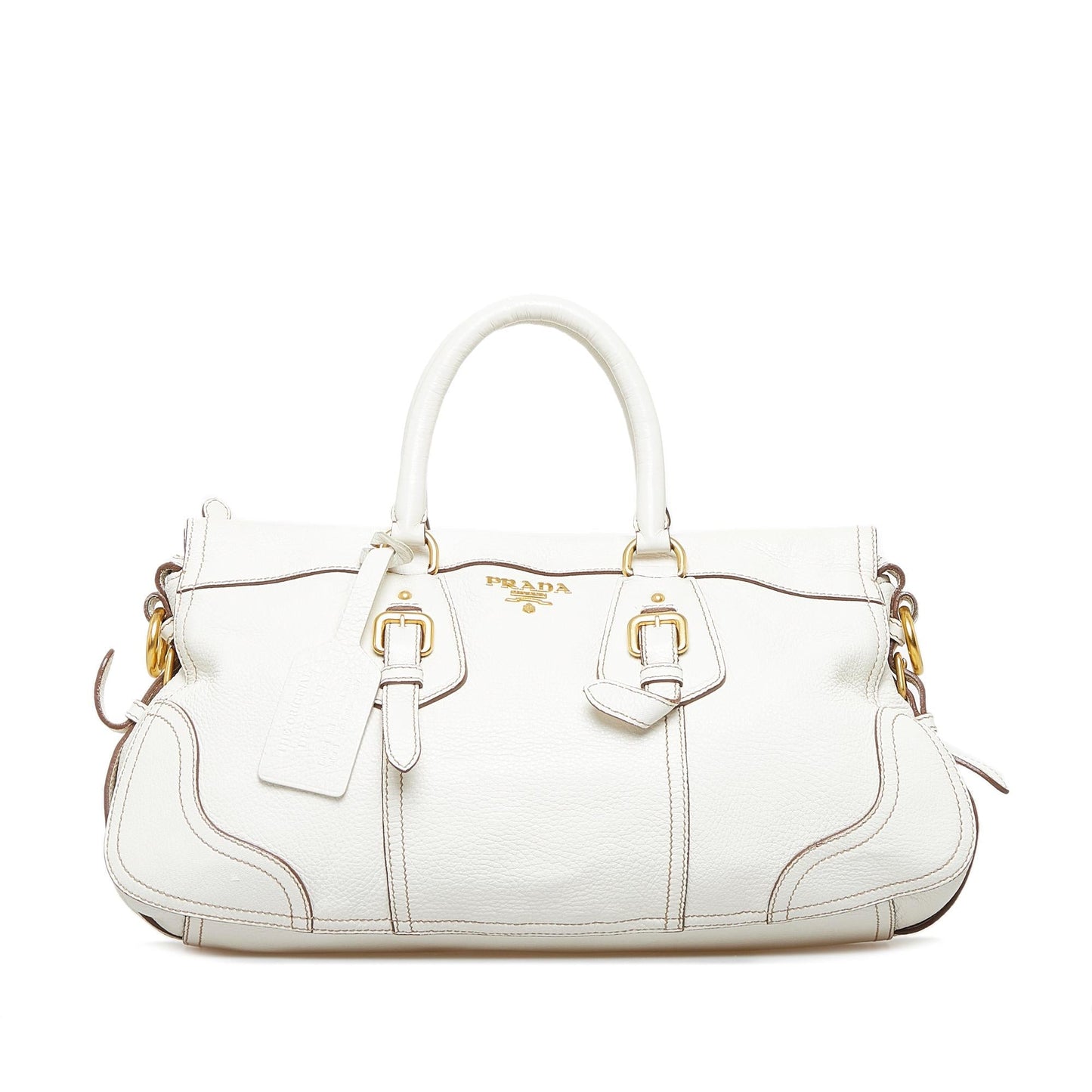 Prada Vitello Daino Satchel (SHG-TeCftA)