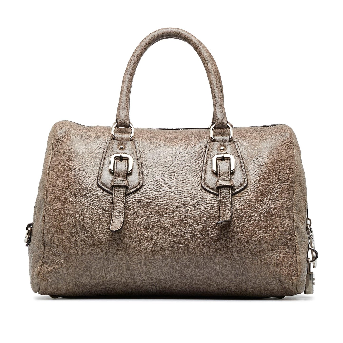 Prada Vitello Daino Satchel (SHG-3qeRXN)