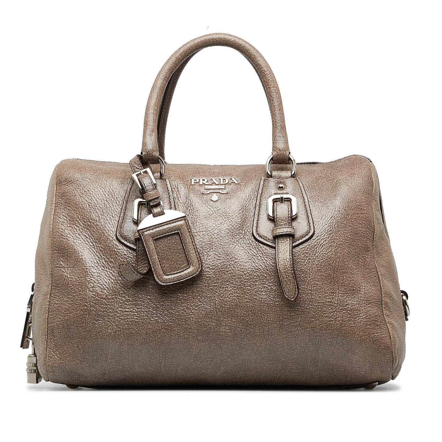 Prada Vitello Daino Satchel (SHG-3qeRXN)
