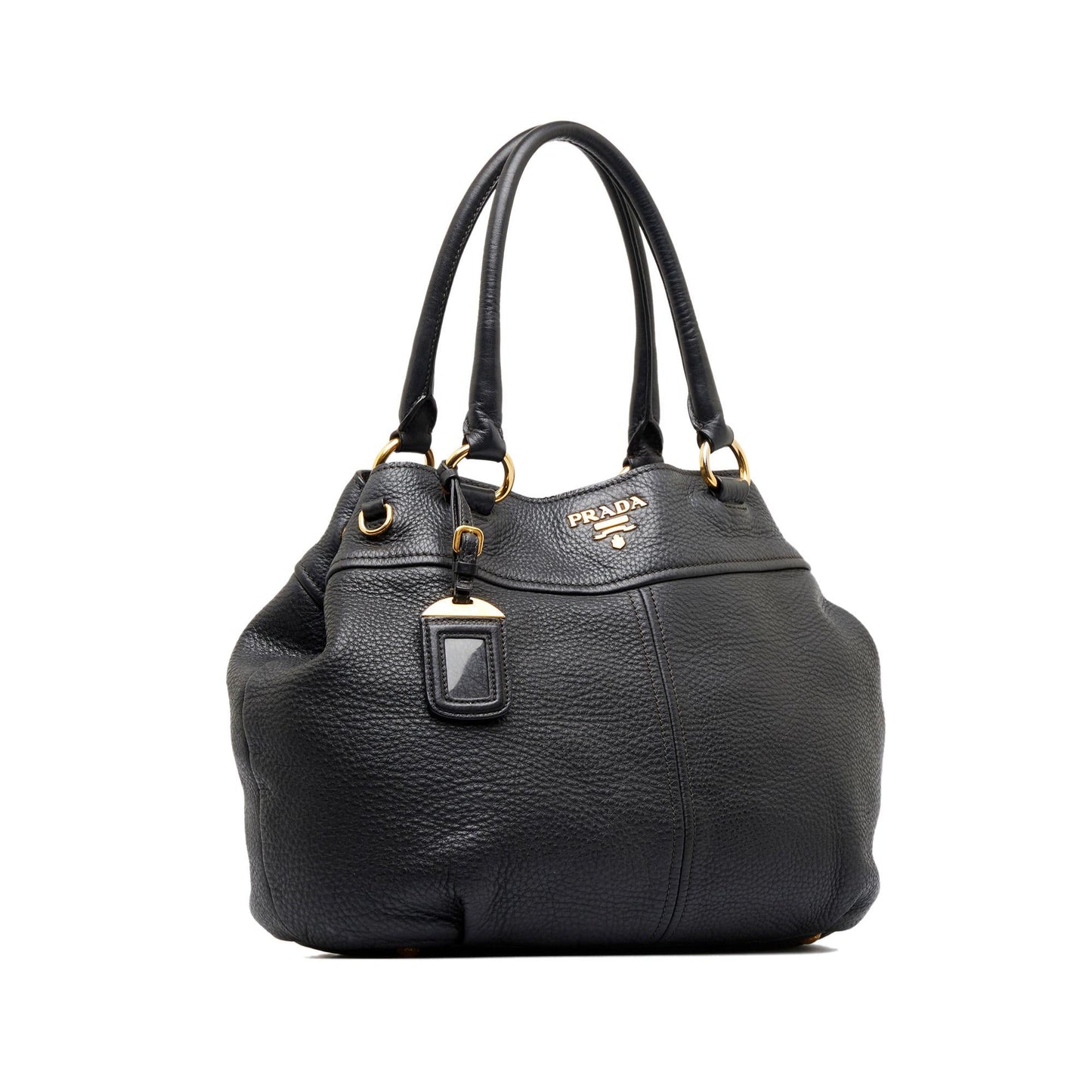 Prada Vitello Daino Satchel (SHG-2sUibM)