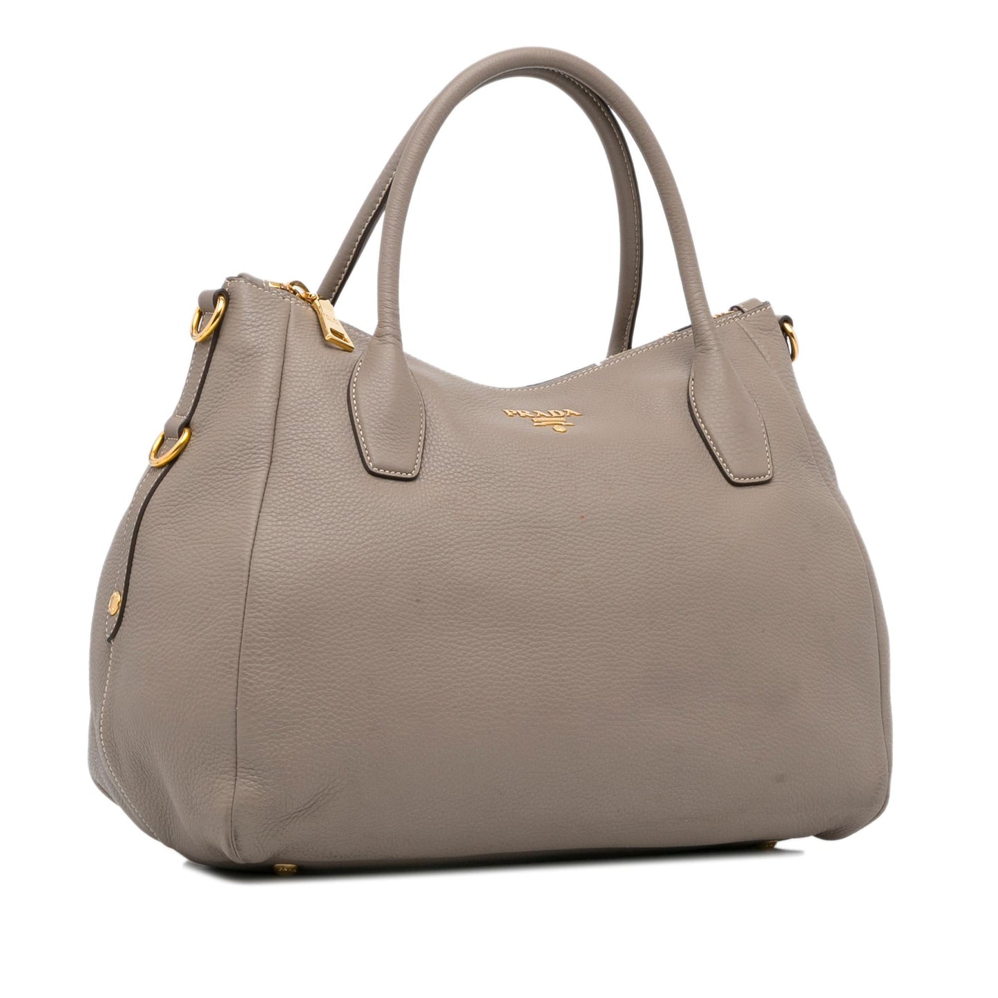Prada Vitello Daino Satchel (SHG-vlbsLQ)