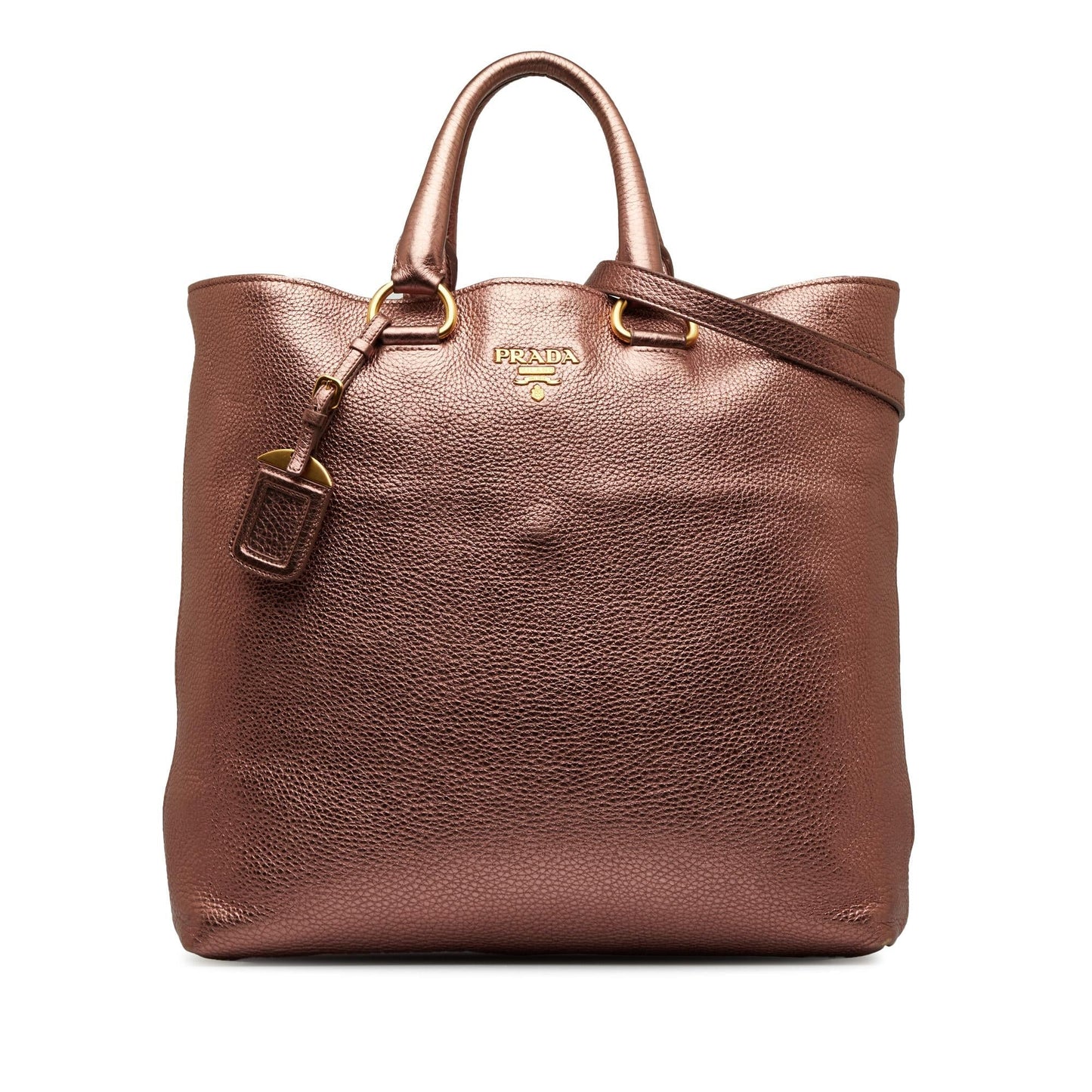 Prada Vitello Daino Satchel (SHG-hZ7KGP)