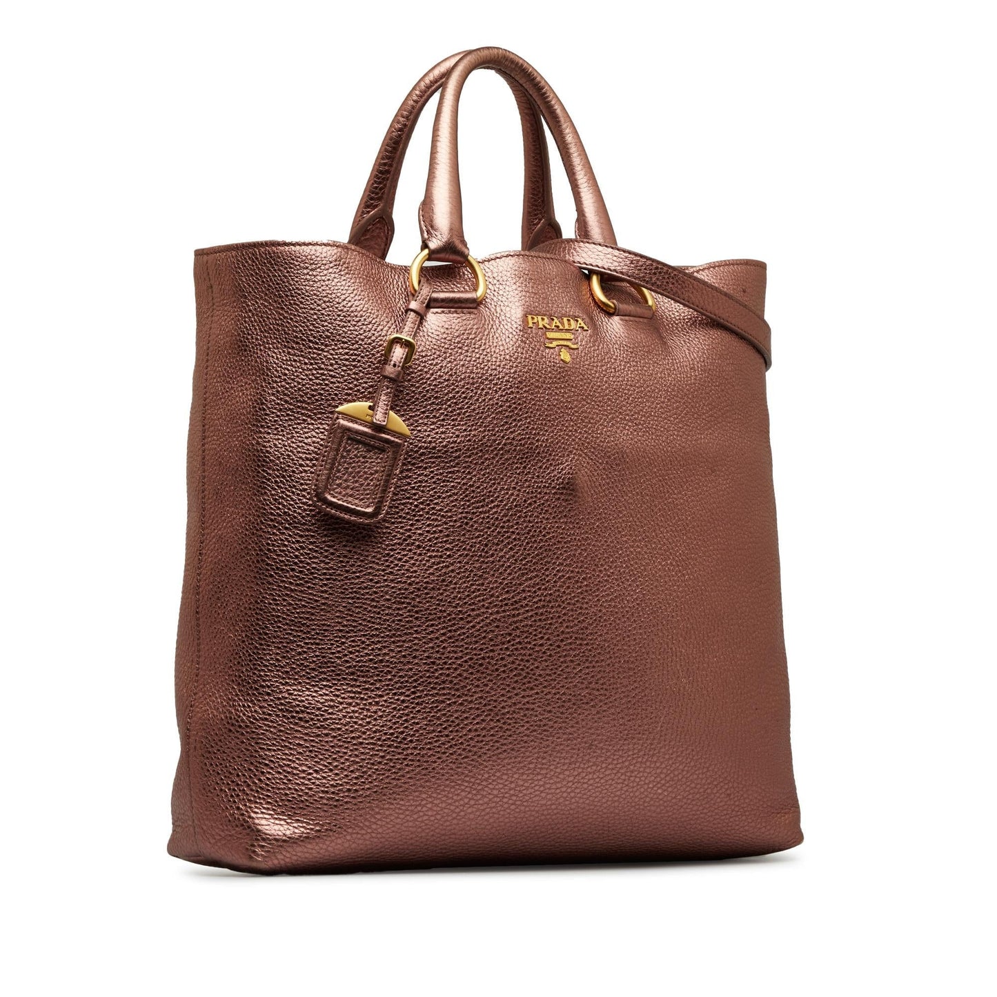 Prada Vitello Daino Satchel (SHG-hZ7KGP)