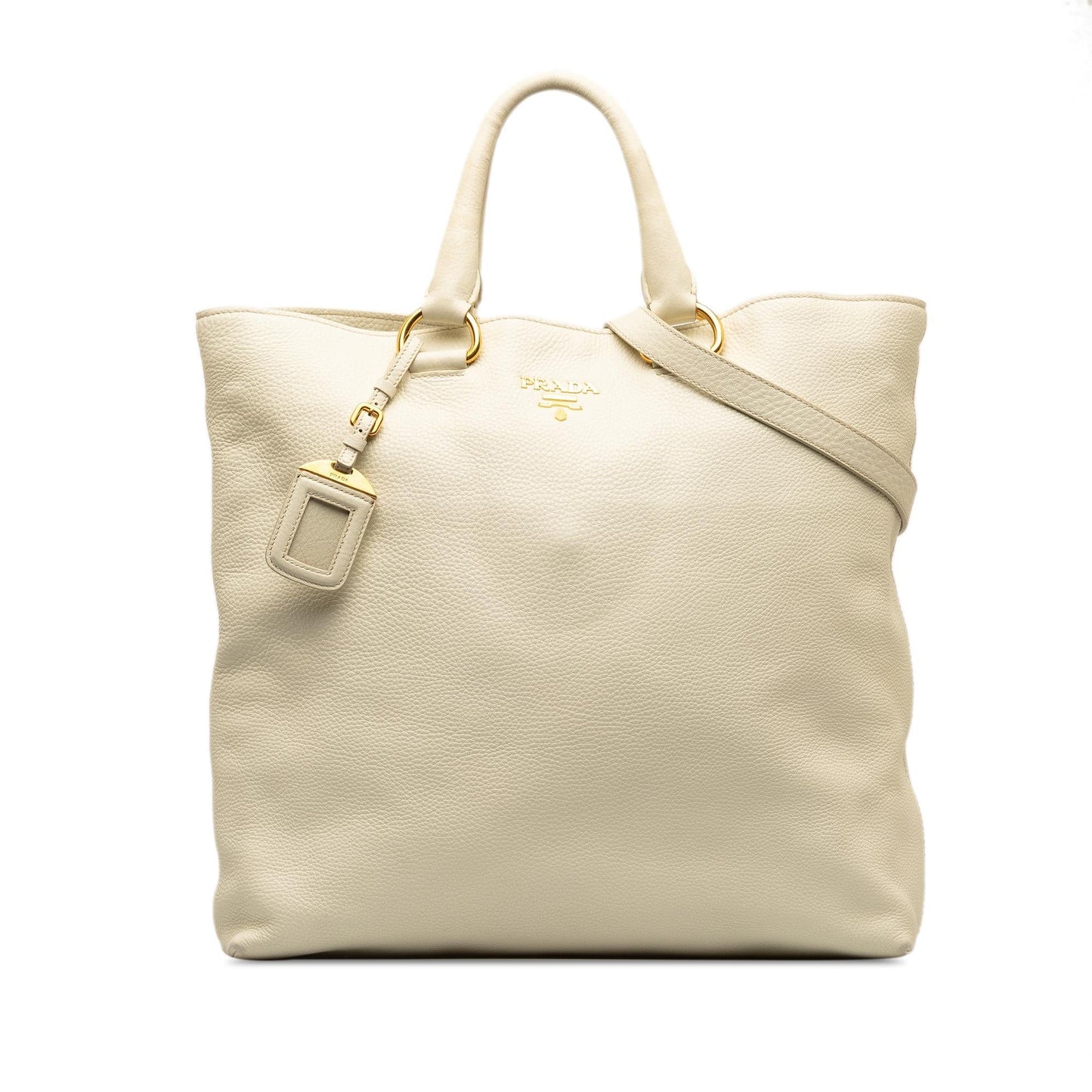 Prada Vitello Daino Satchel (SHG-AvUQf5)
