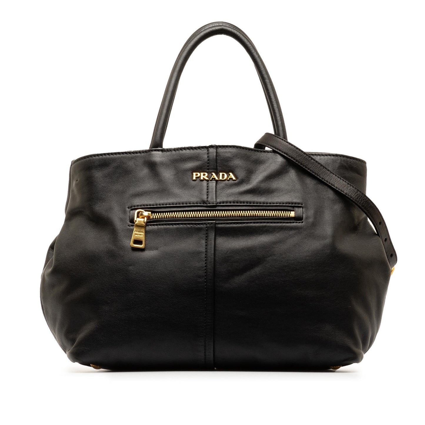 Prada Vitello Daino Satchel (SHG-fe7ASx)