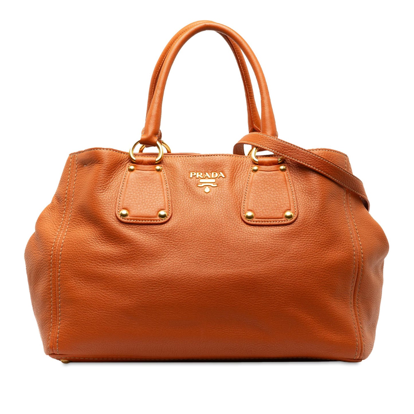 Prada Vitello Daino Satchel (SHG-BpAnin)
