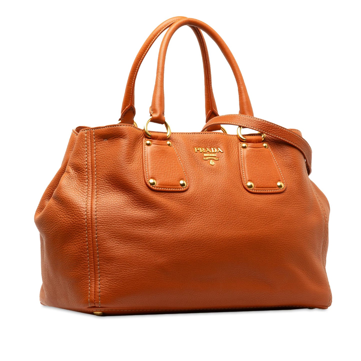 Prada Vitello Daino Satchel (SHG-BpAnin)