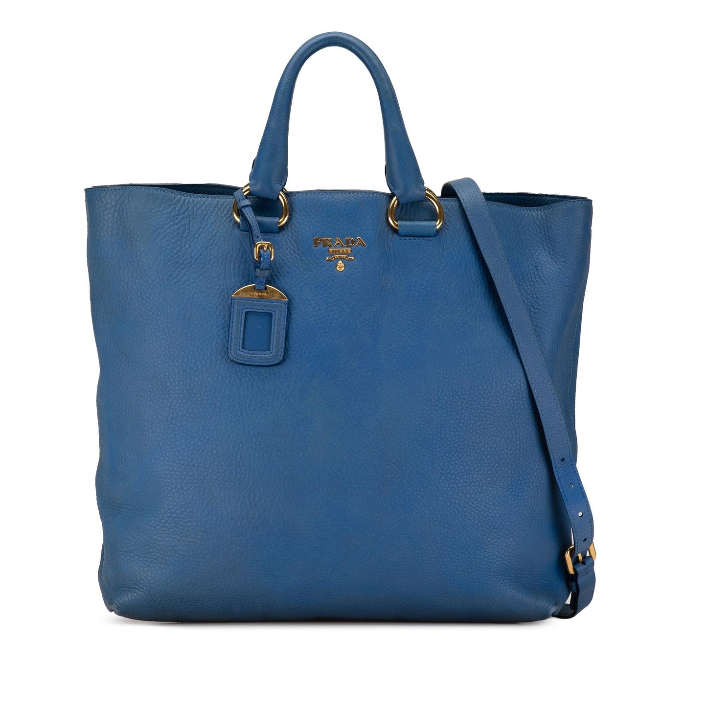 Prada Vitello Daino Satchel (SHG-pK46y6)