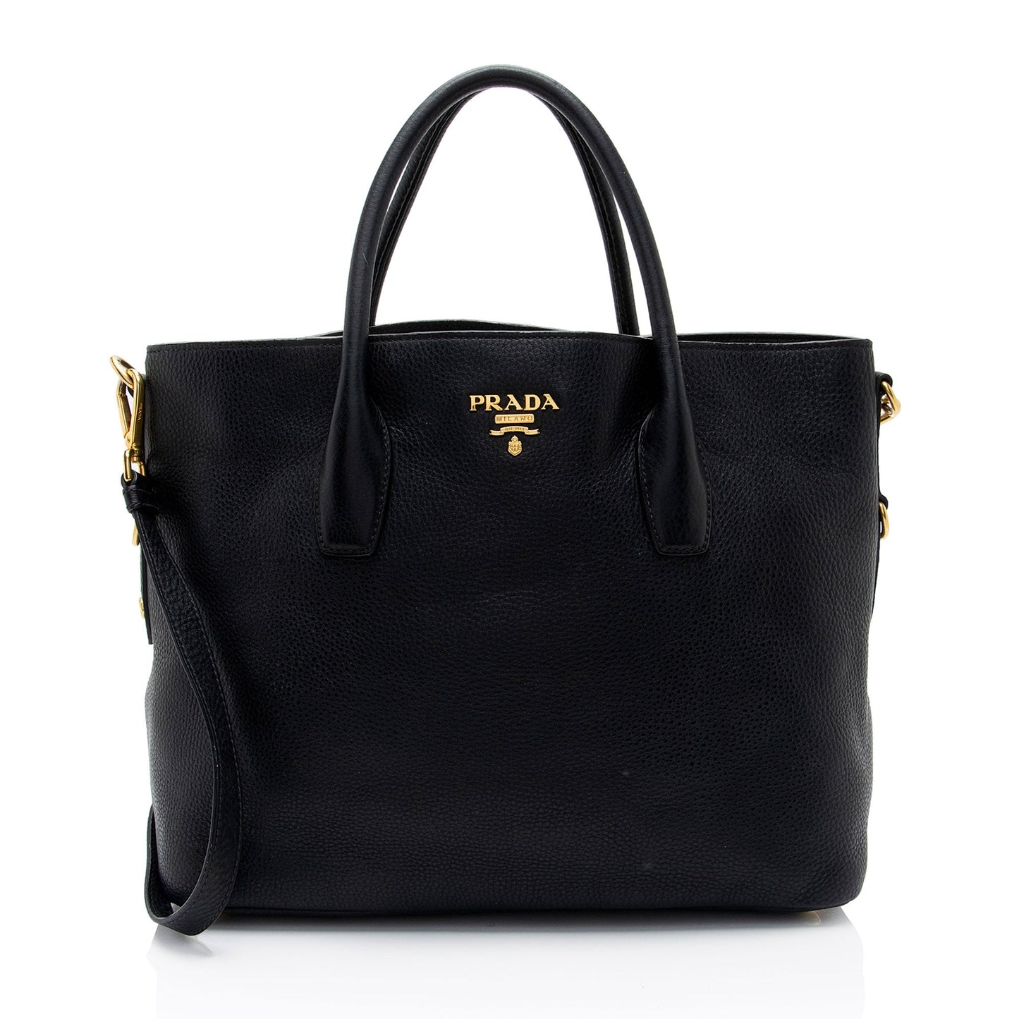 Prada Vitello Daino Shopping Tote (SHF-I79QkY)