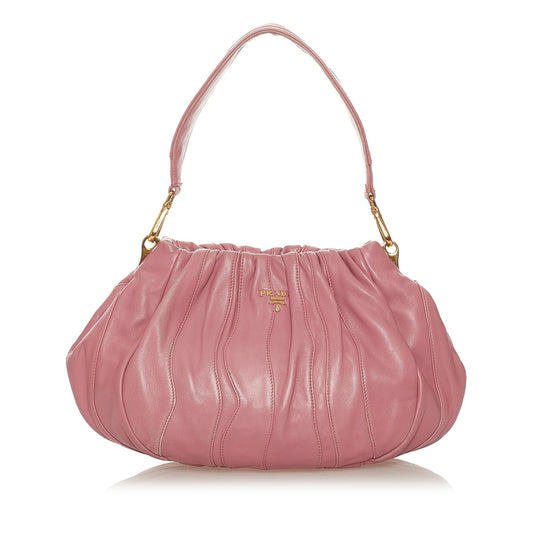 Prada Vitello Daino Shoulder Bag Style 16 - Ewore Bags