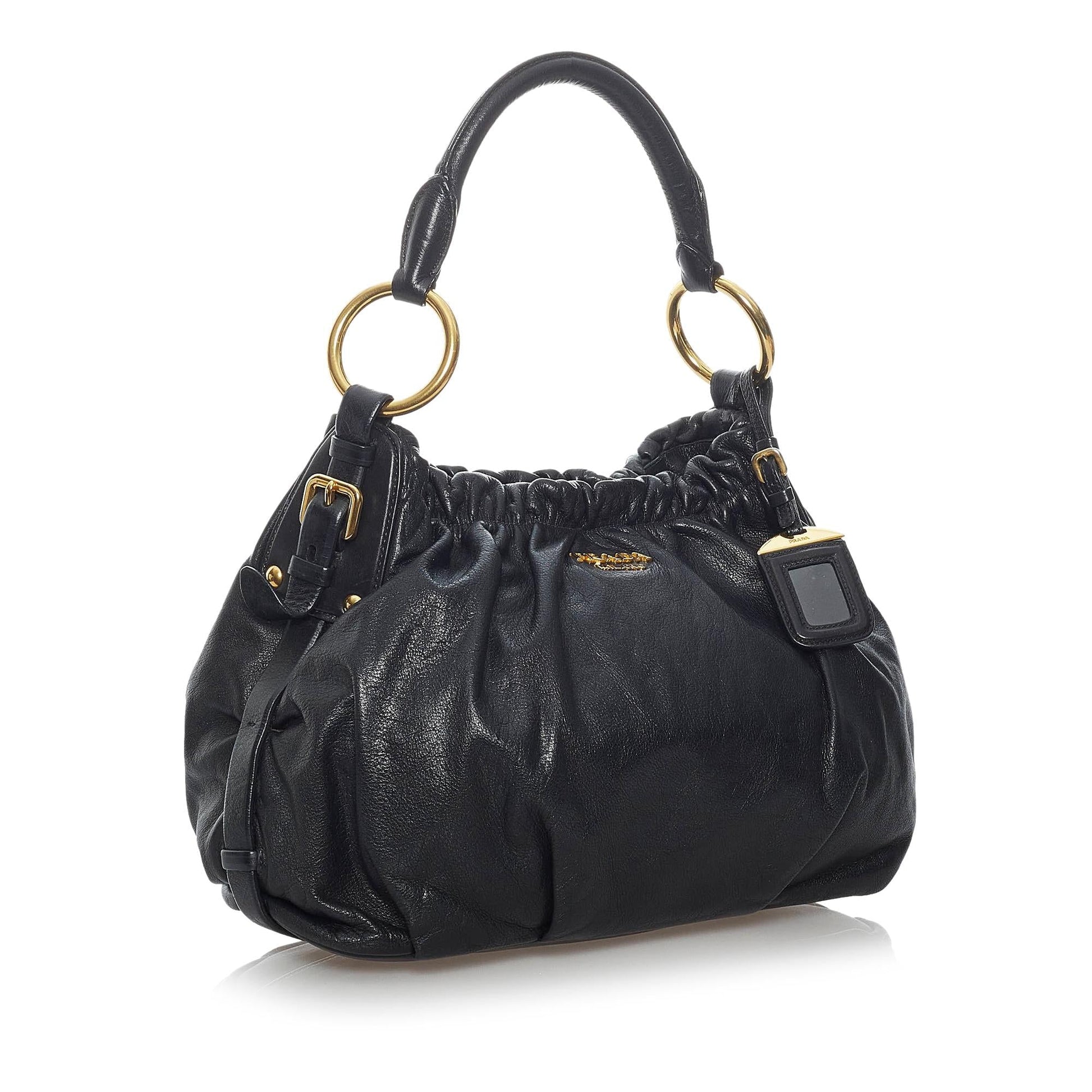 Prada Vitello Daino Shoulder Bag Style 13 - Ewore Bags