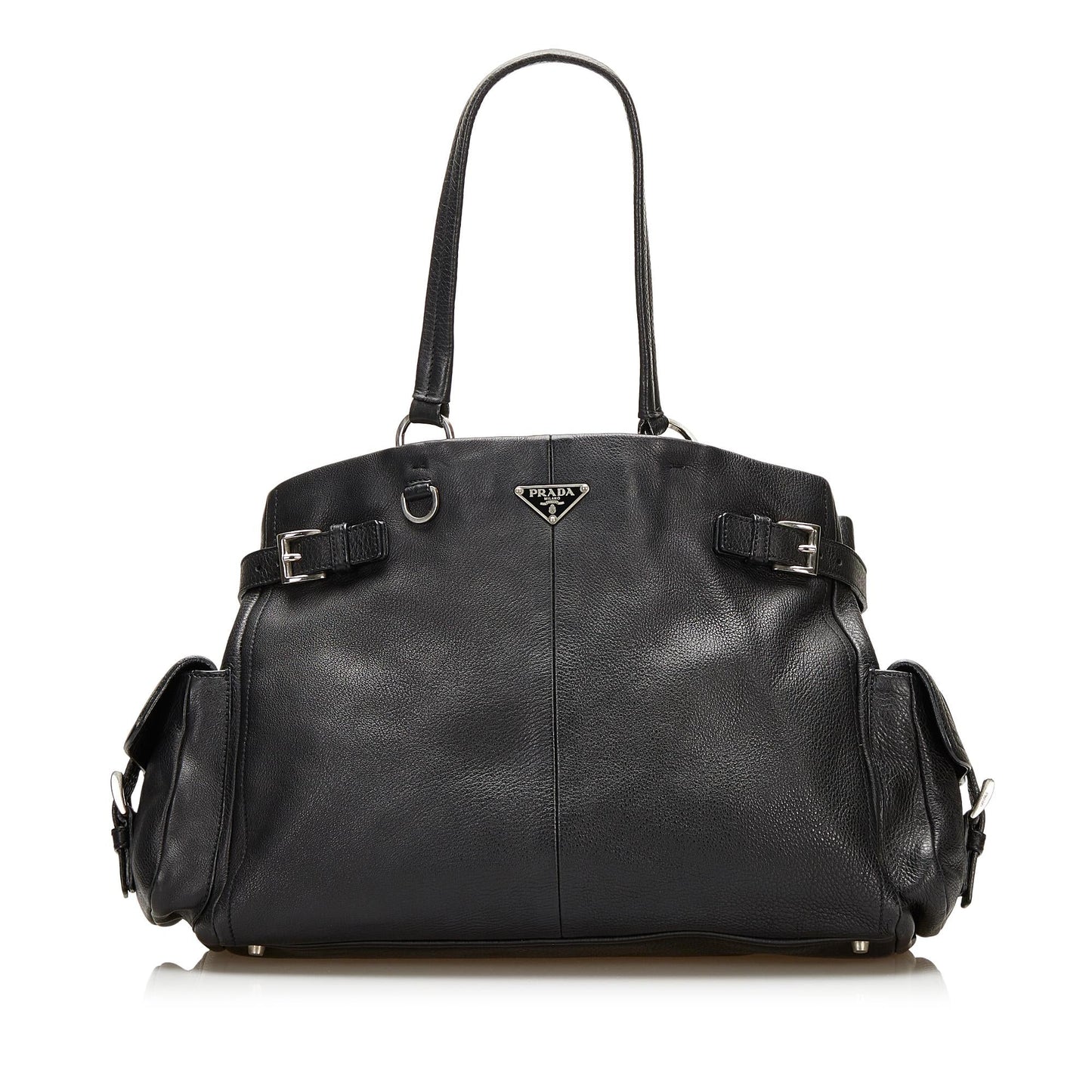 Prada Vitello Daino Shoulder Bag (SHG-35600)