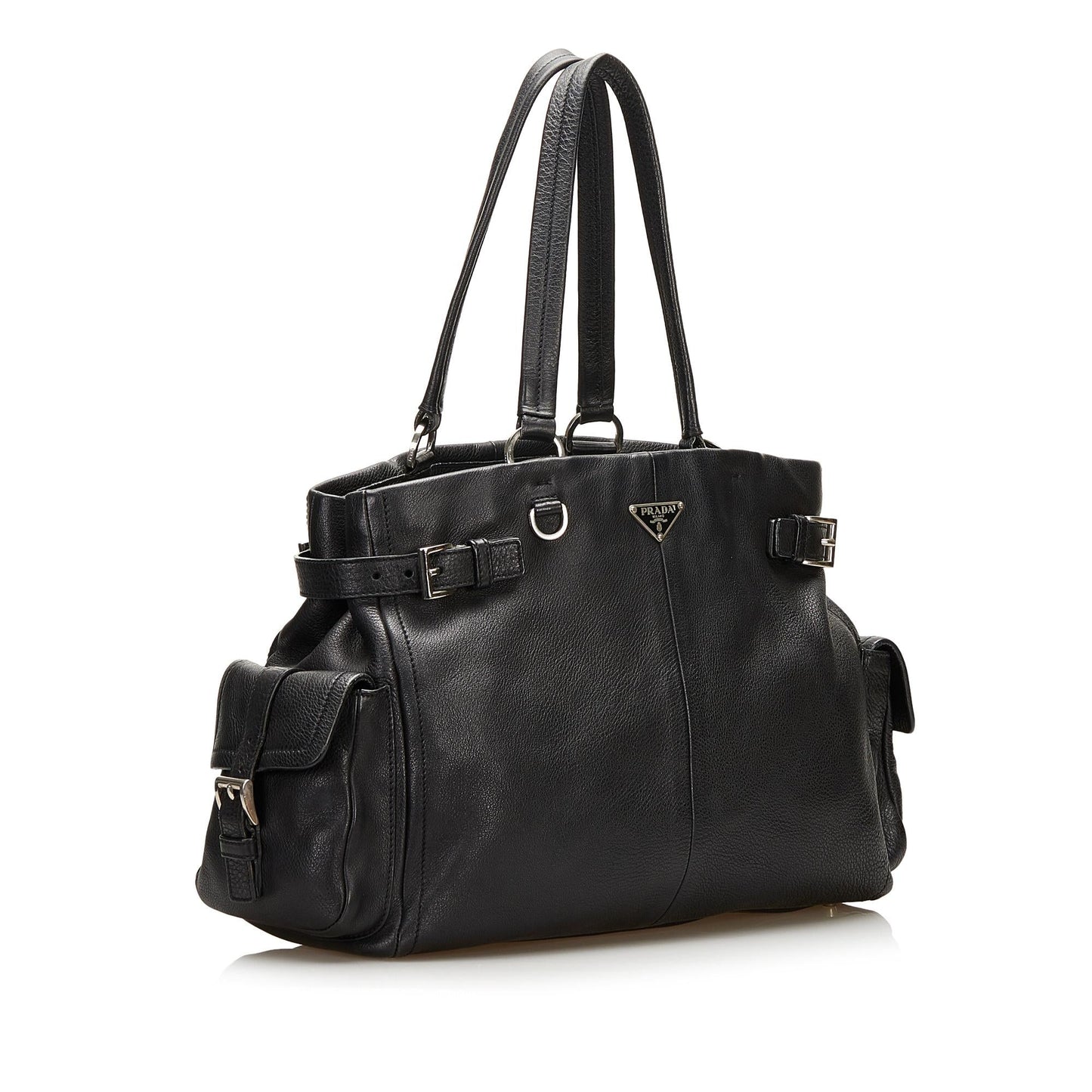 Prada Vitello Daino Shoulder Bag (SHG-35600)
