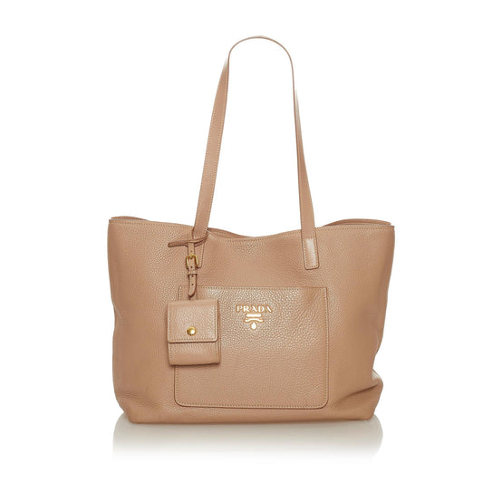 Prada Vitello Daino Tote Handbag Style 35 - Ewore Bags