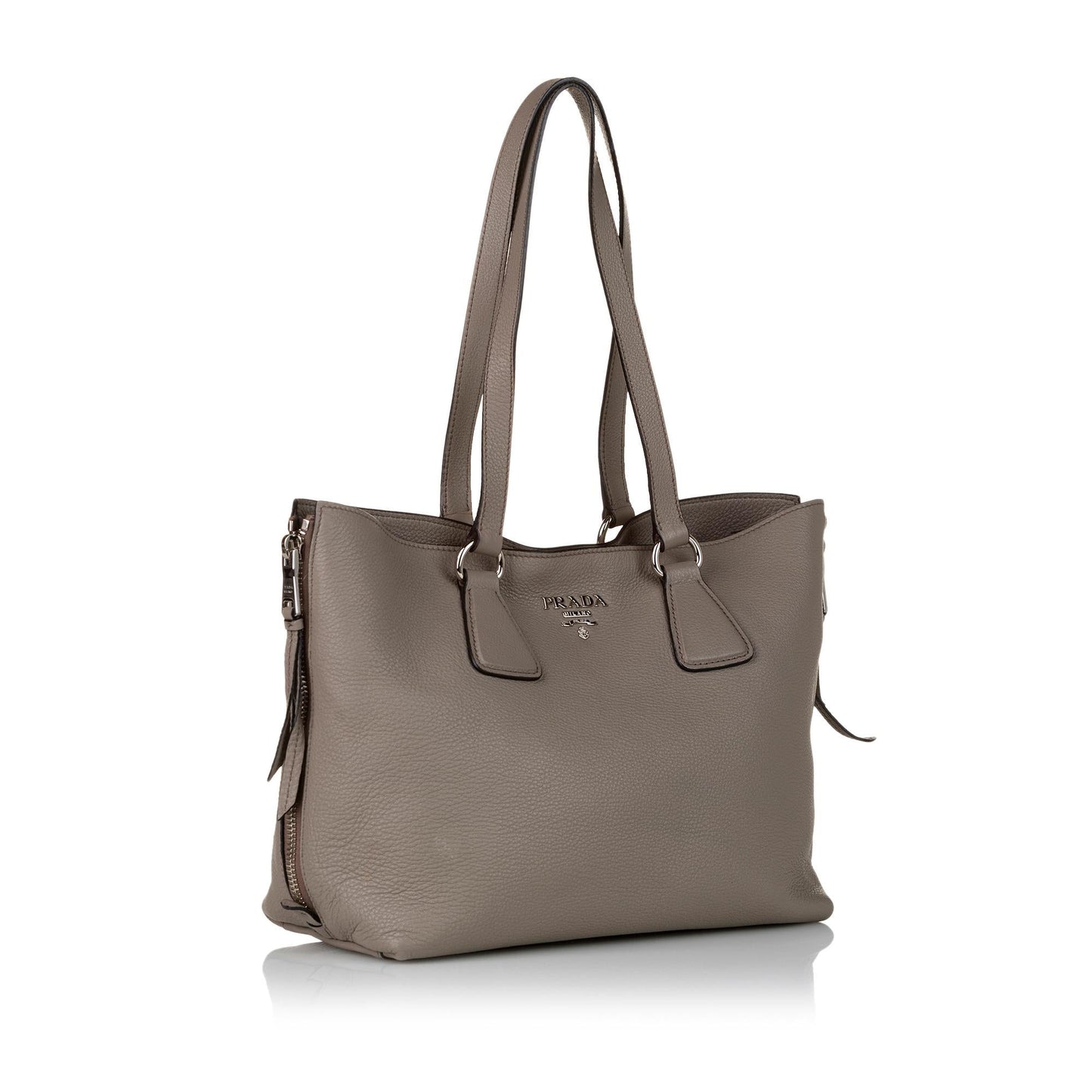 Prada Vitello Daino Tote Bag (SHG-31343)
