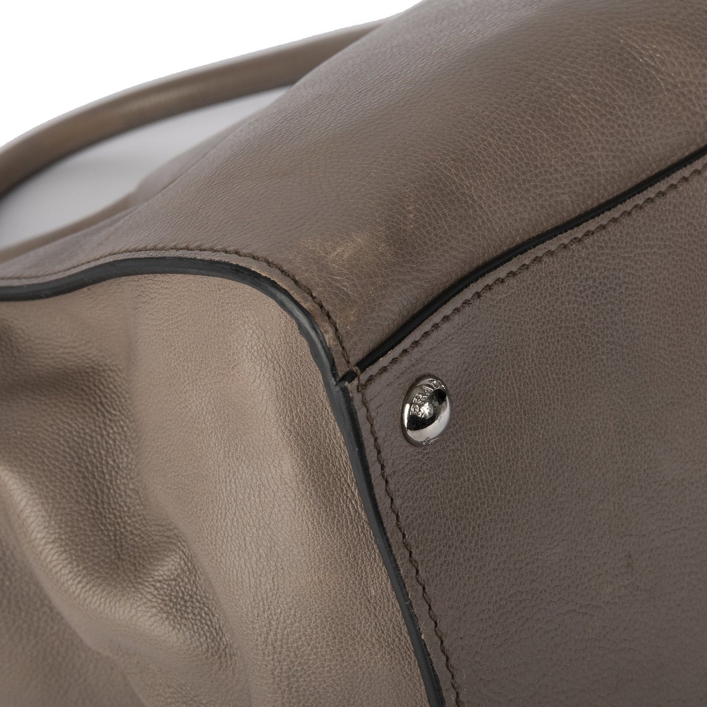 Prada Vitello Daino Twin Pocket Tote