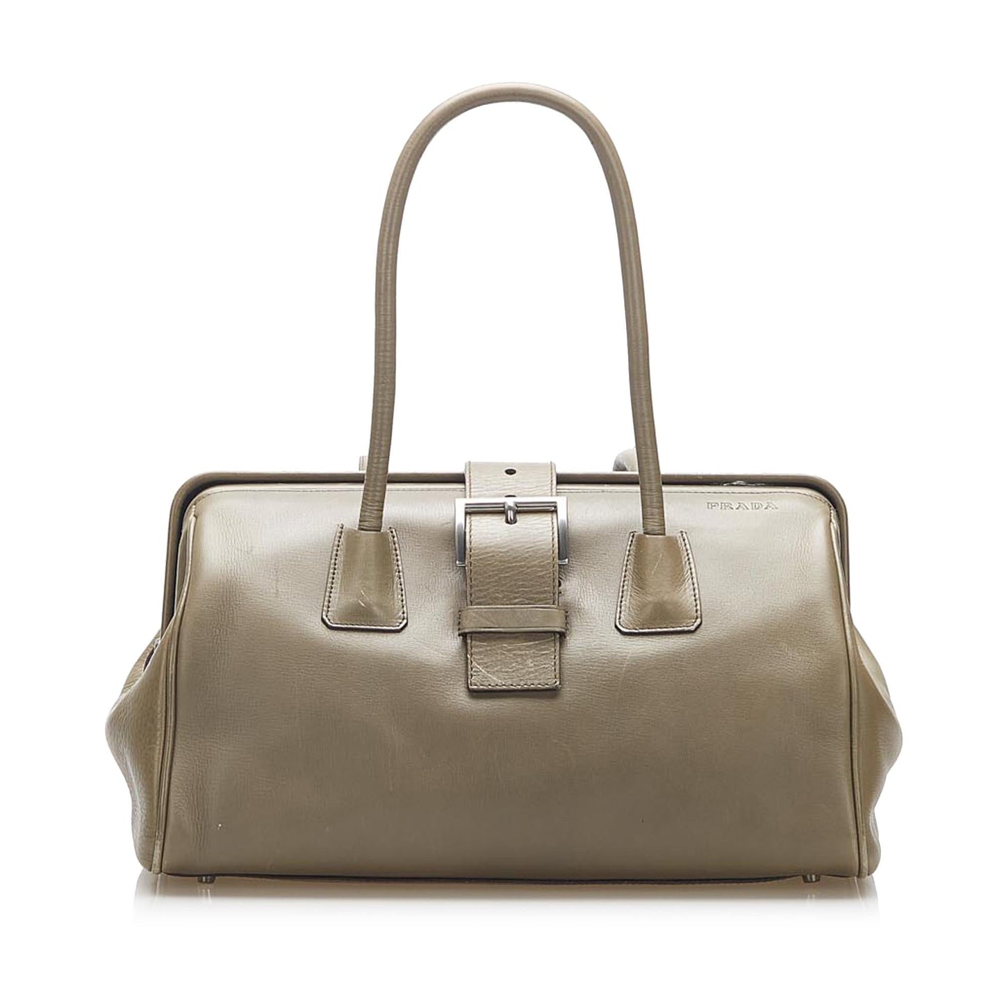 Prada Vitello Fibbia Handbag (SHG-22324)