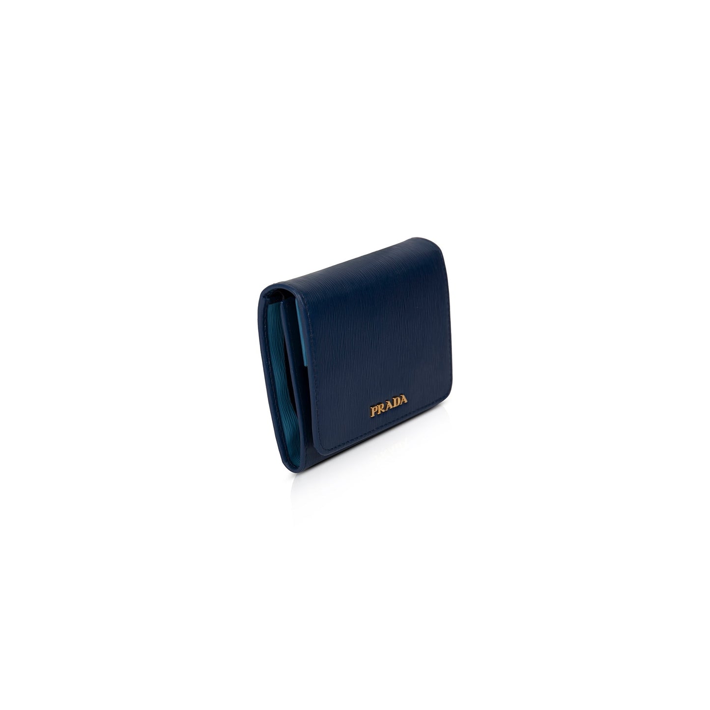 Prada Vitello Move Leather Wallet