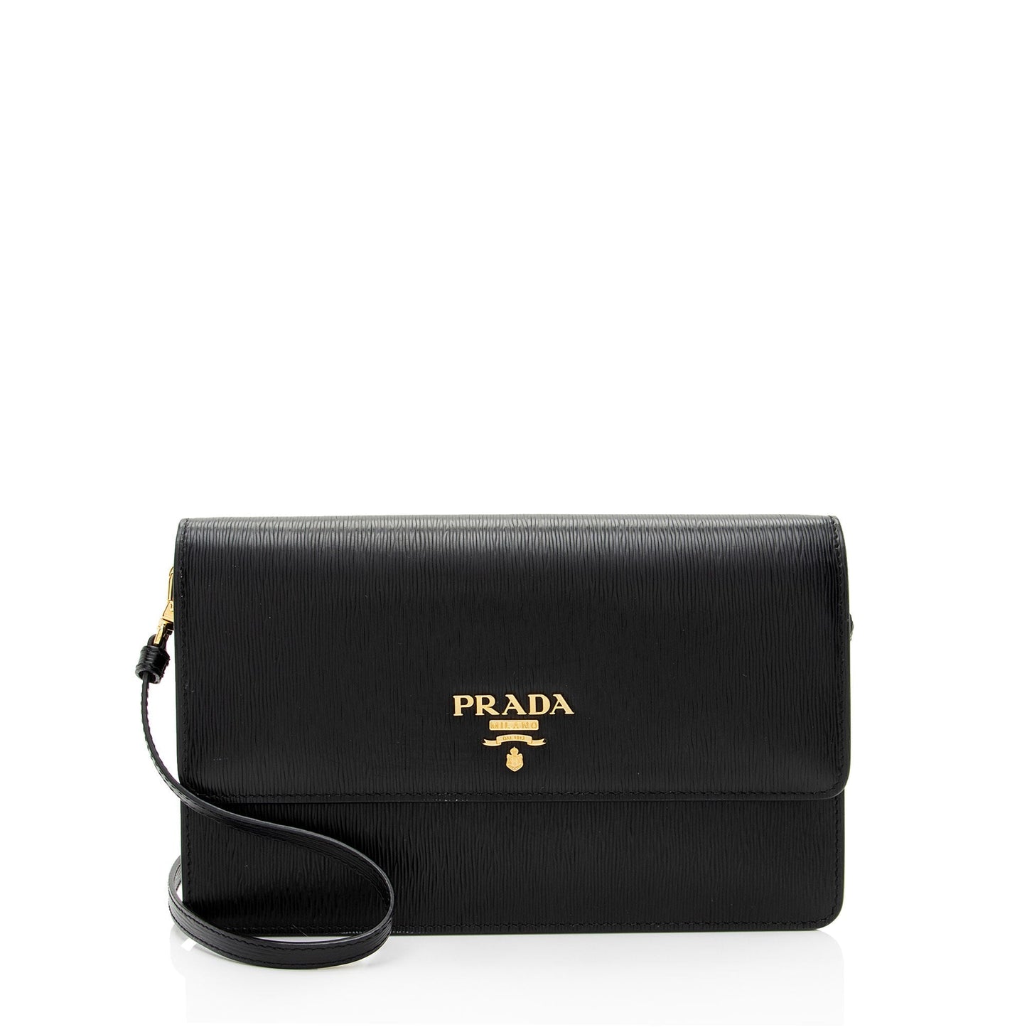 Prada Vitello Move Mini Wallet on Chain (SHF-mz8ytX)