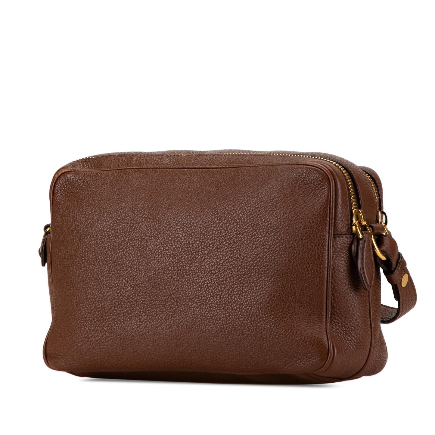Prada Vitello Phenix Double Zip Camera Bag