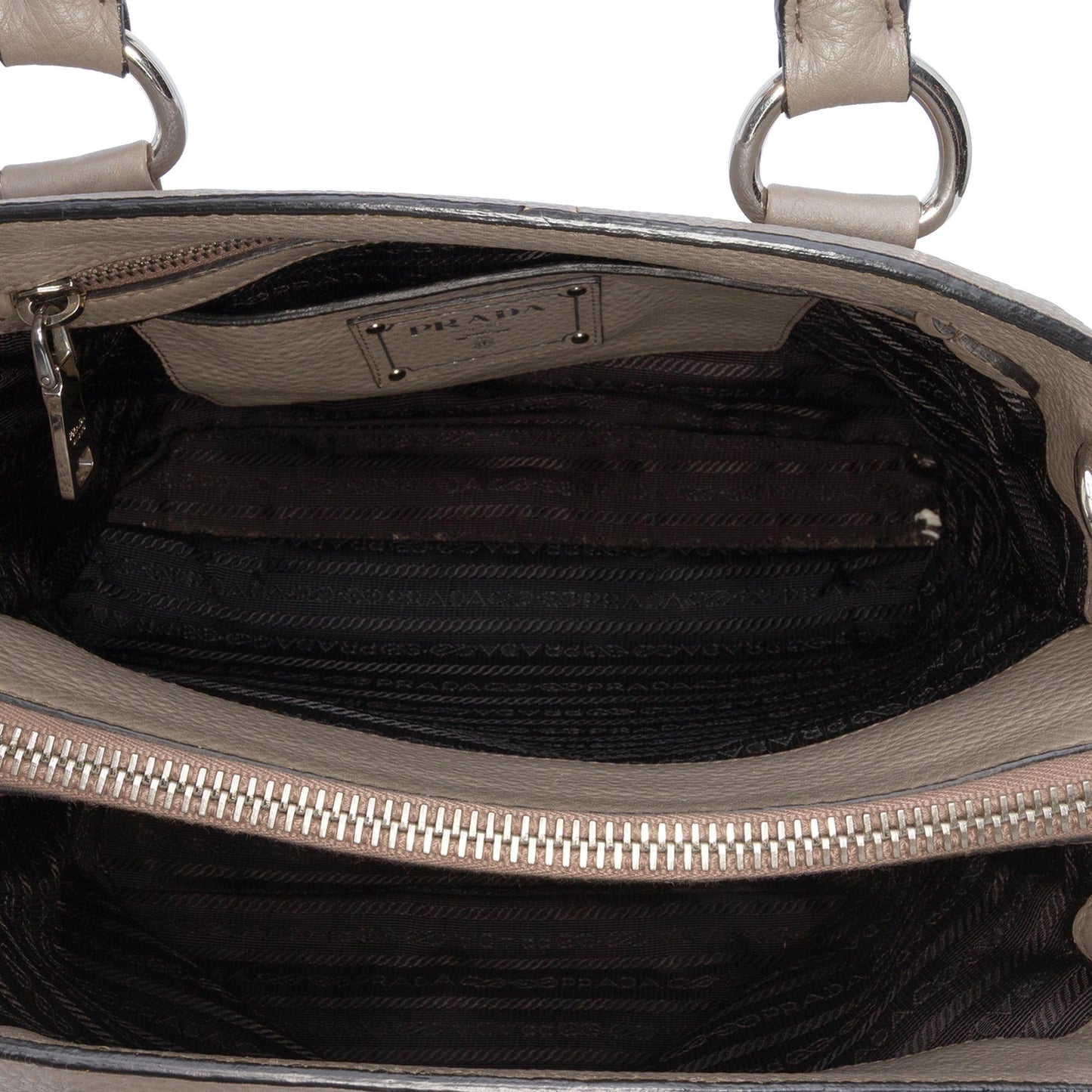 Prada Vitello Phenix Open Convertible Tote