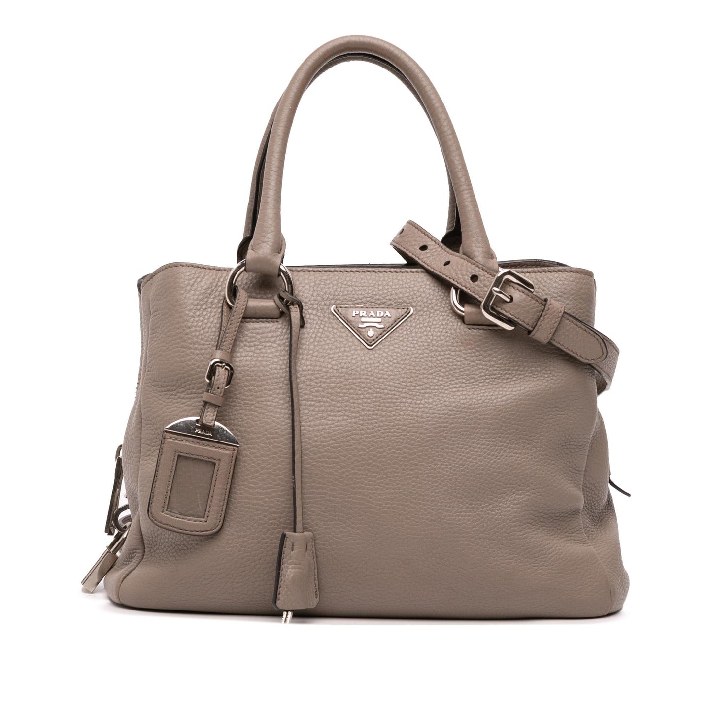 Prada Vitello Phenix Open Convertible Tote