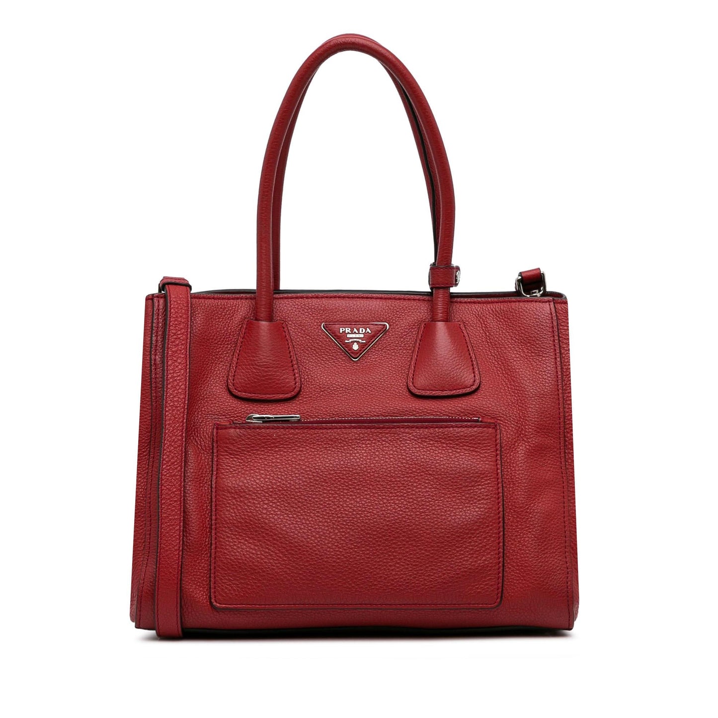 Prada Vitello Phenix Pocket Satchel (SHG-MTduEh)