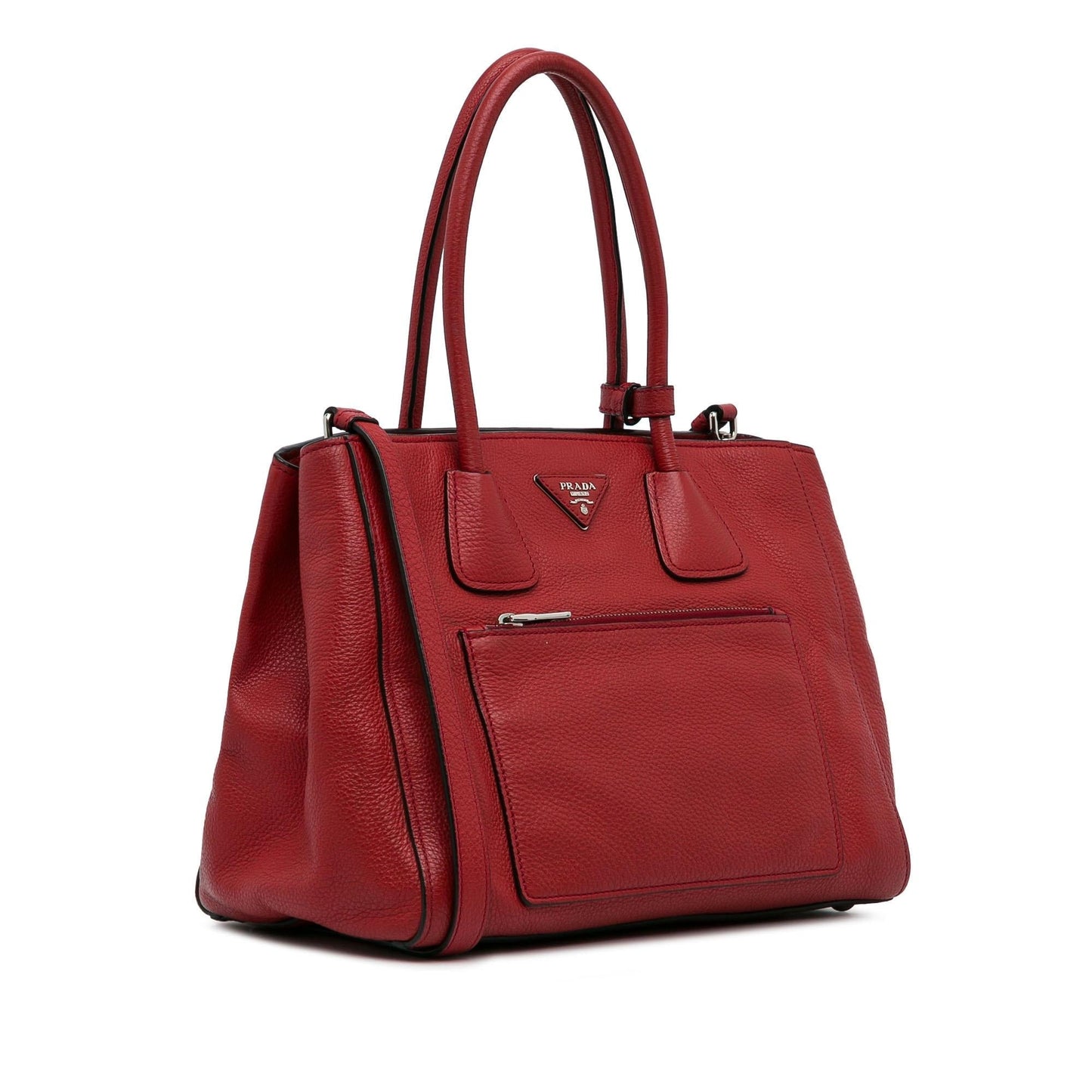 Prada Vitello Phenix Pocket Satchel (SHG-MTduEh)