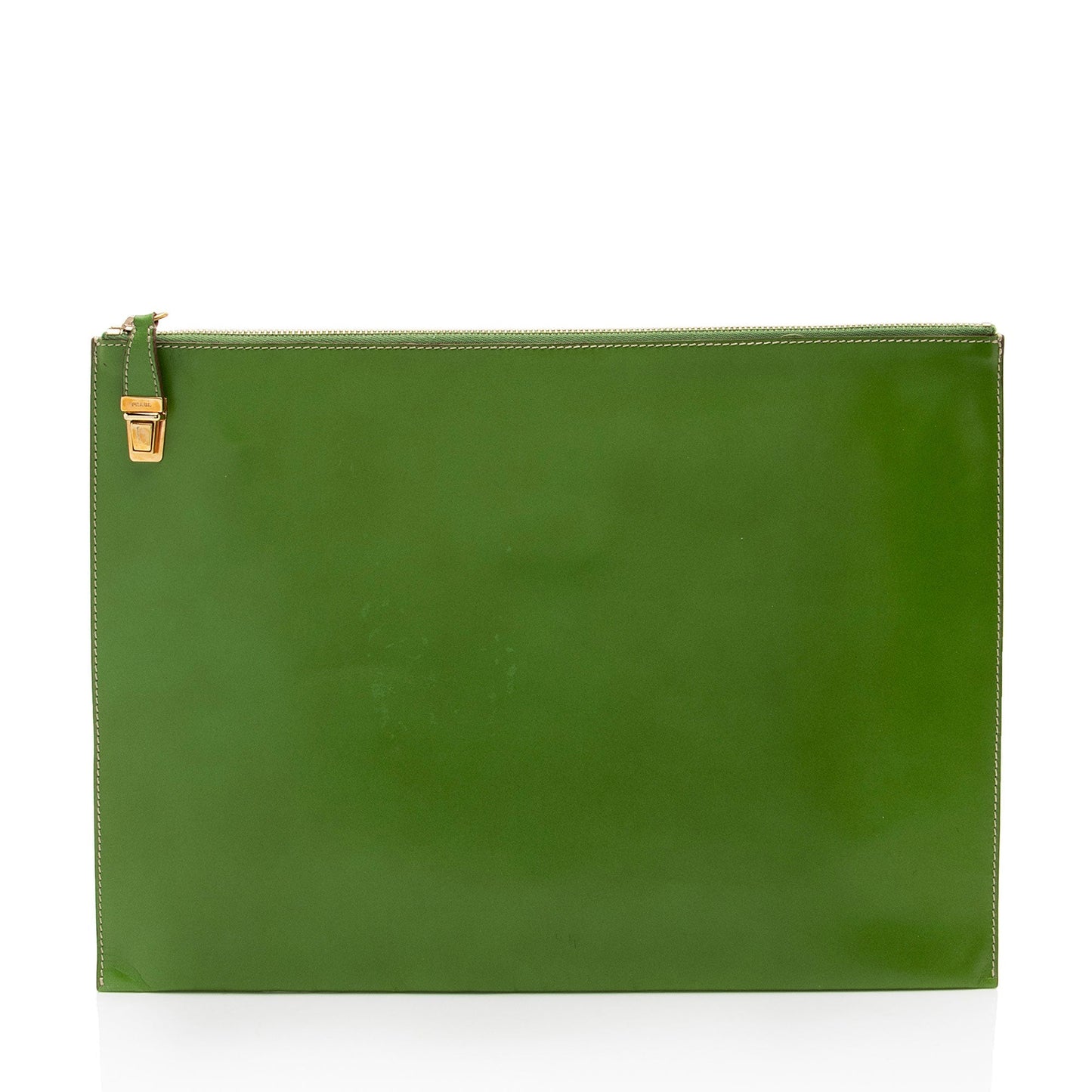 Prada Vitello Pocket Zip Pouch (SHF-roWUm3)