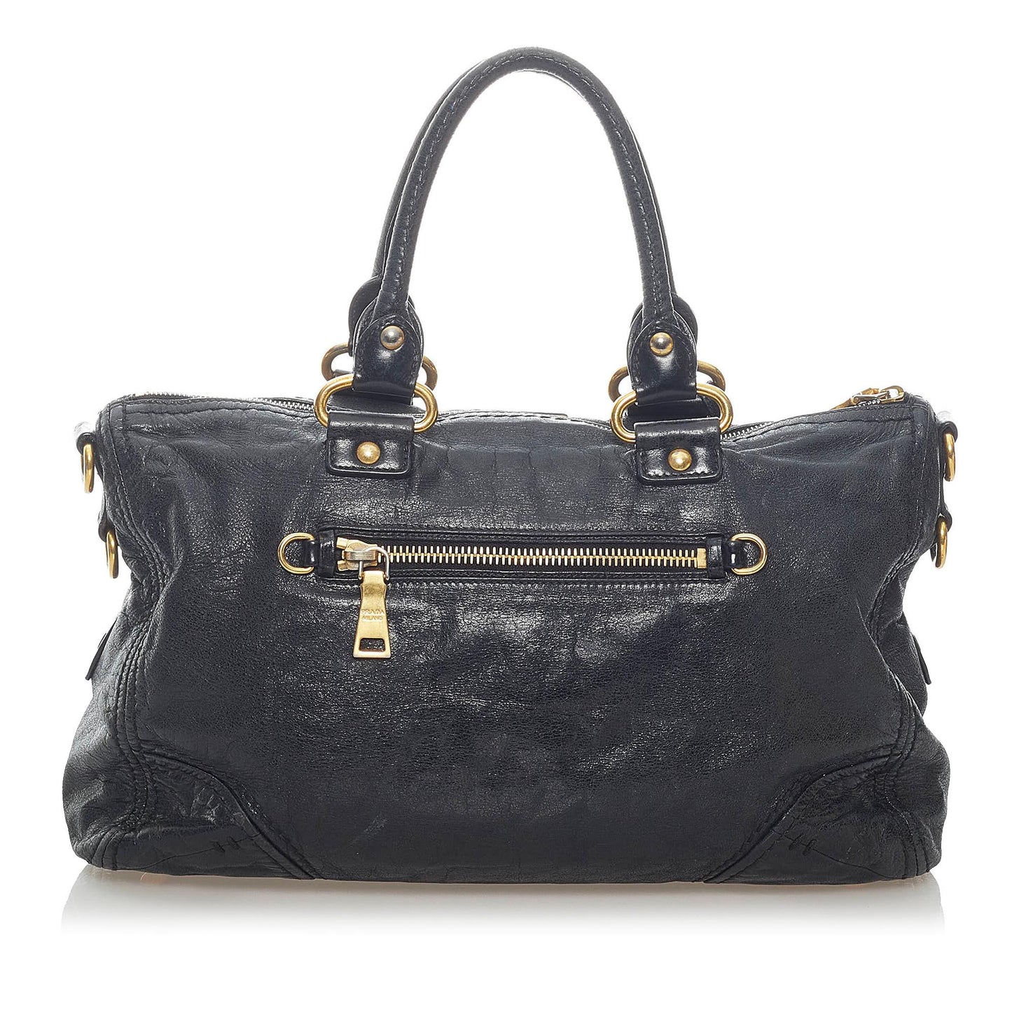 Prada Vitello Shine Handbag (SHG-7Je4iF)