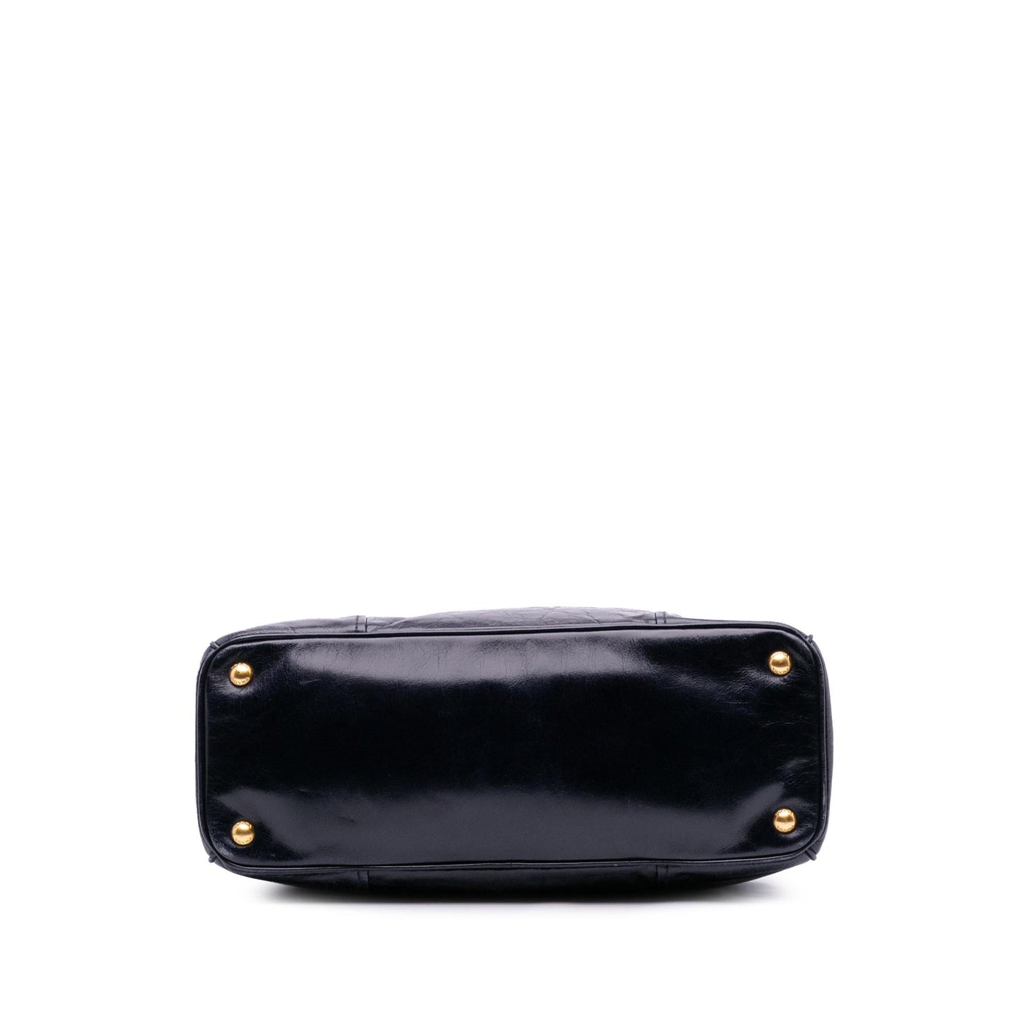 Prada Vitello Shine Open Convertible Tote
