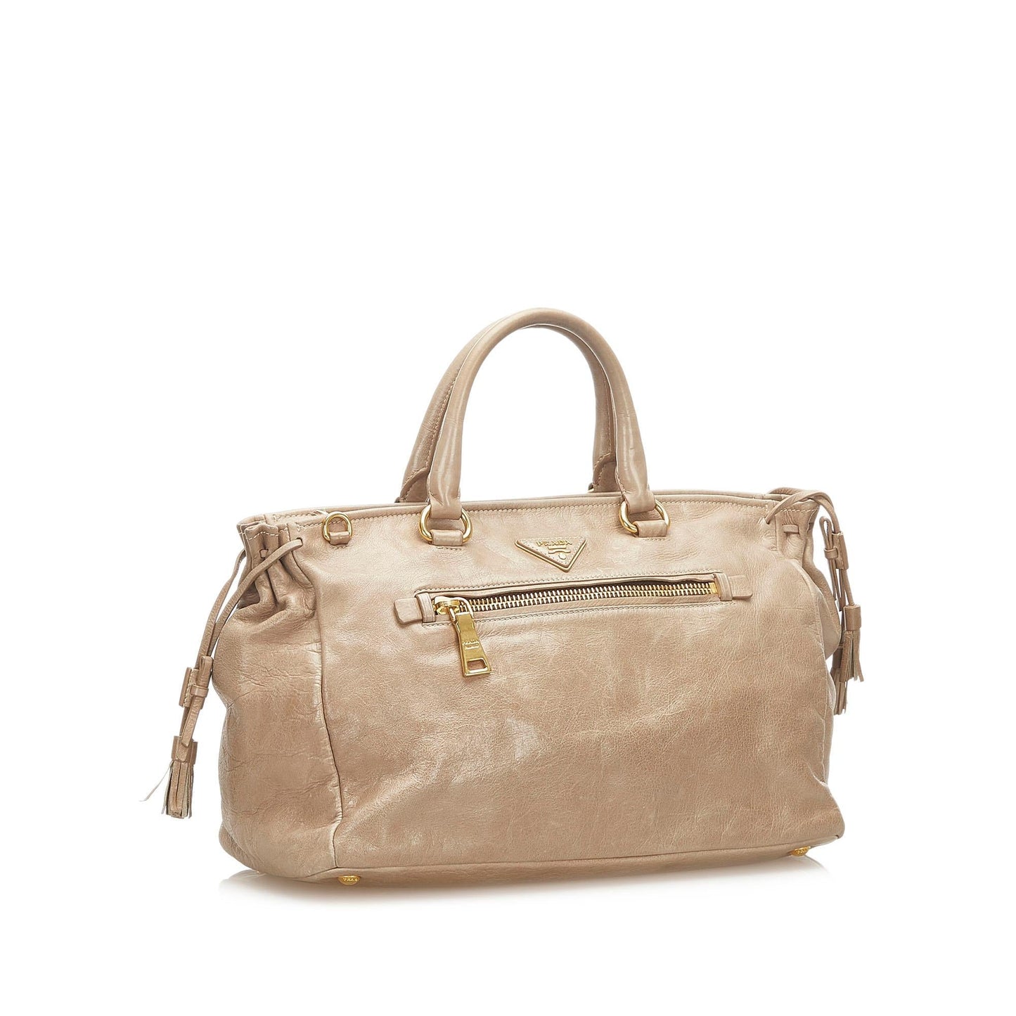 Prada Vitello Shine Satchel (SHG-32376)