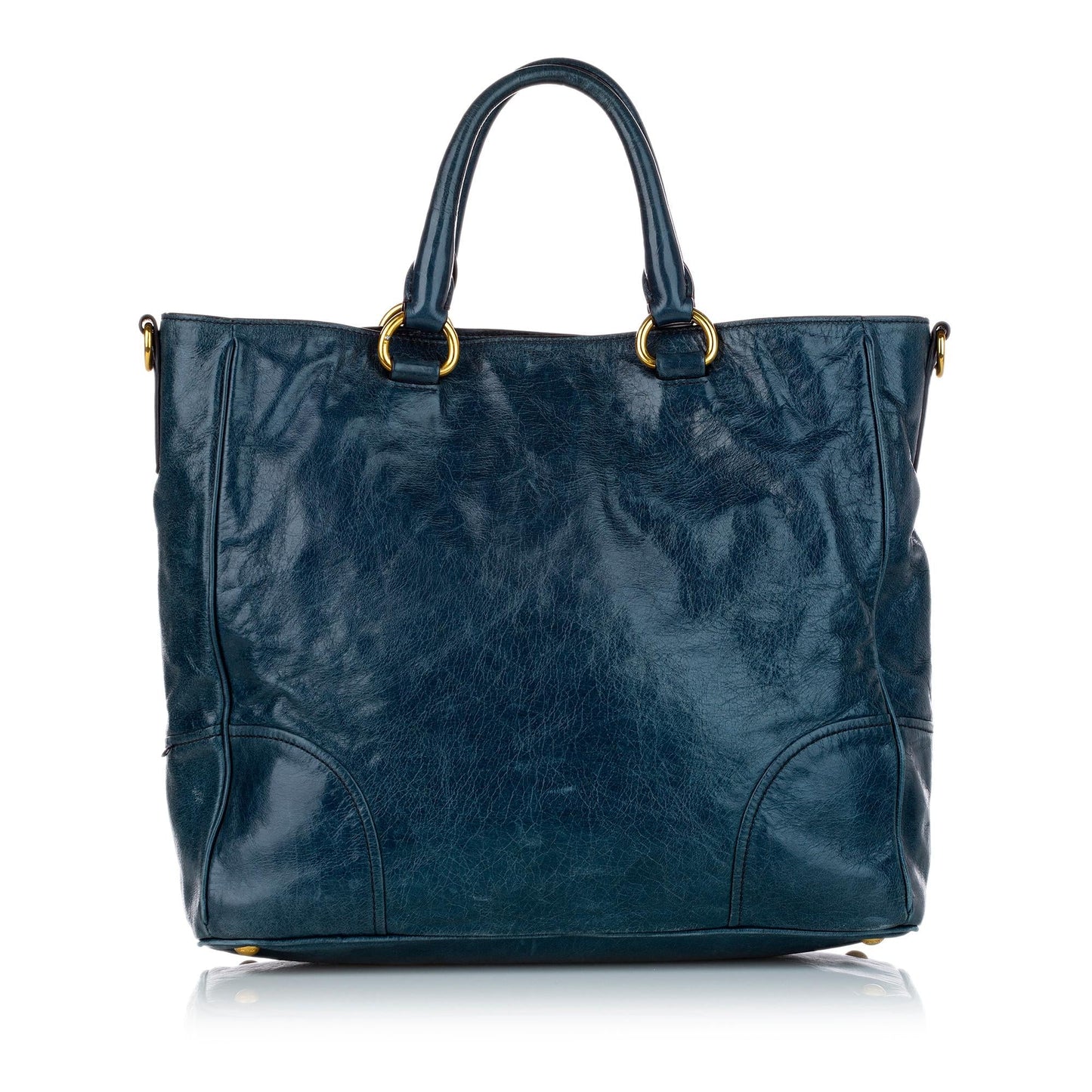 Prada Vitello Shine Satchel (SHG-34667)