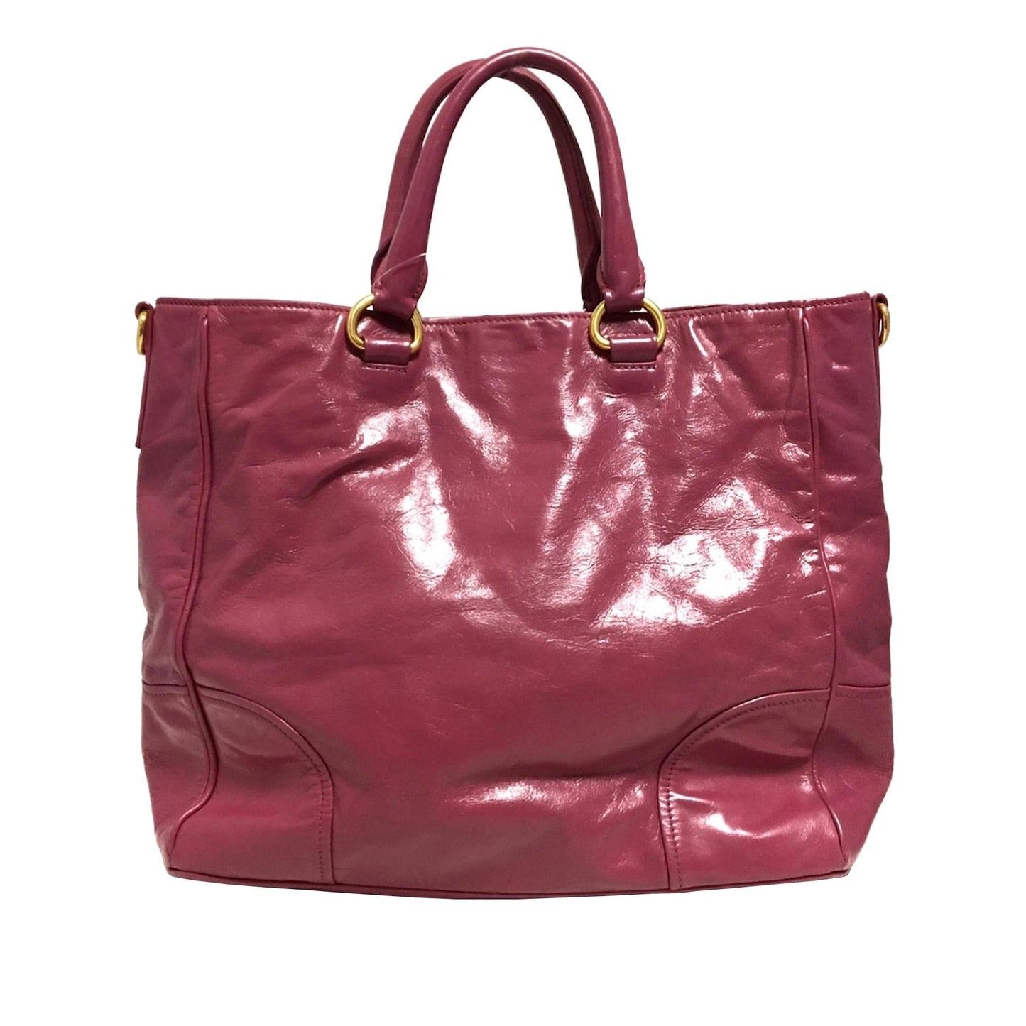 Prada Vitello Shine Satchel (SHG-34814)