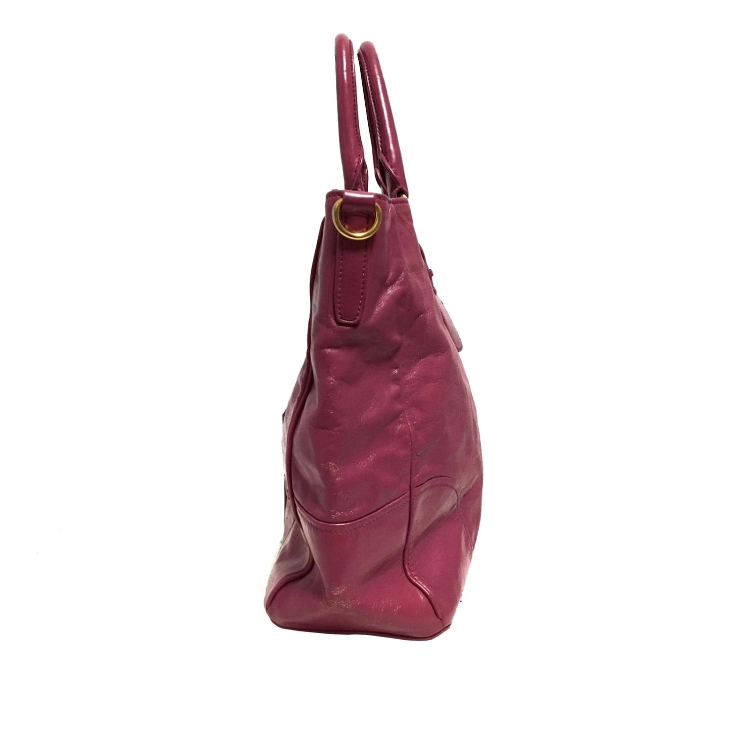 Prada Vitello Shine Satchel (SHG-34814)
