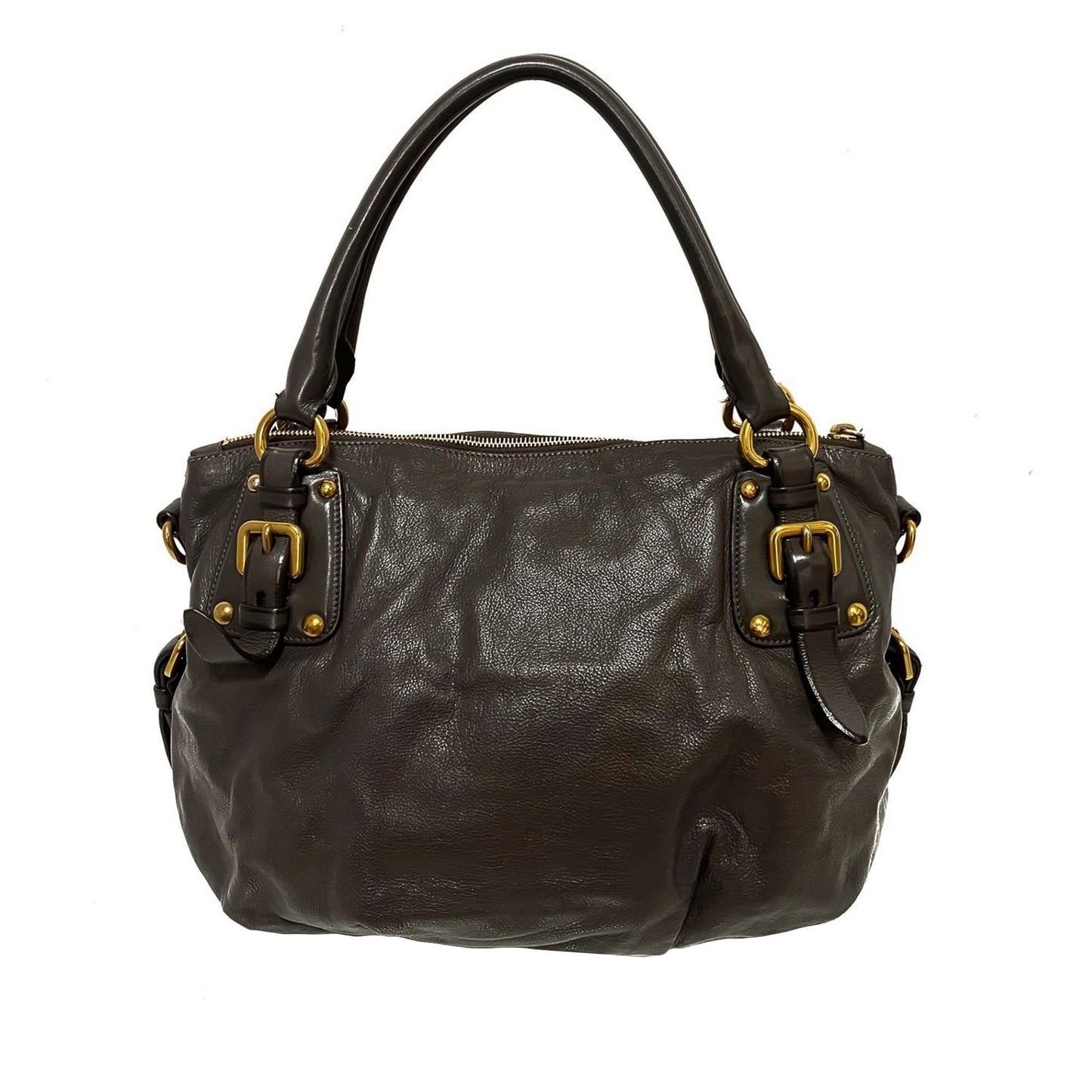 Prada Vitello Shine Satchel (SHG-35815)