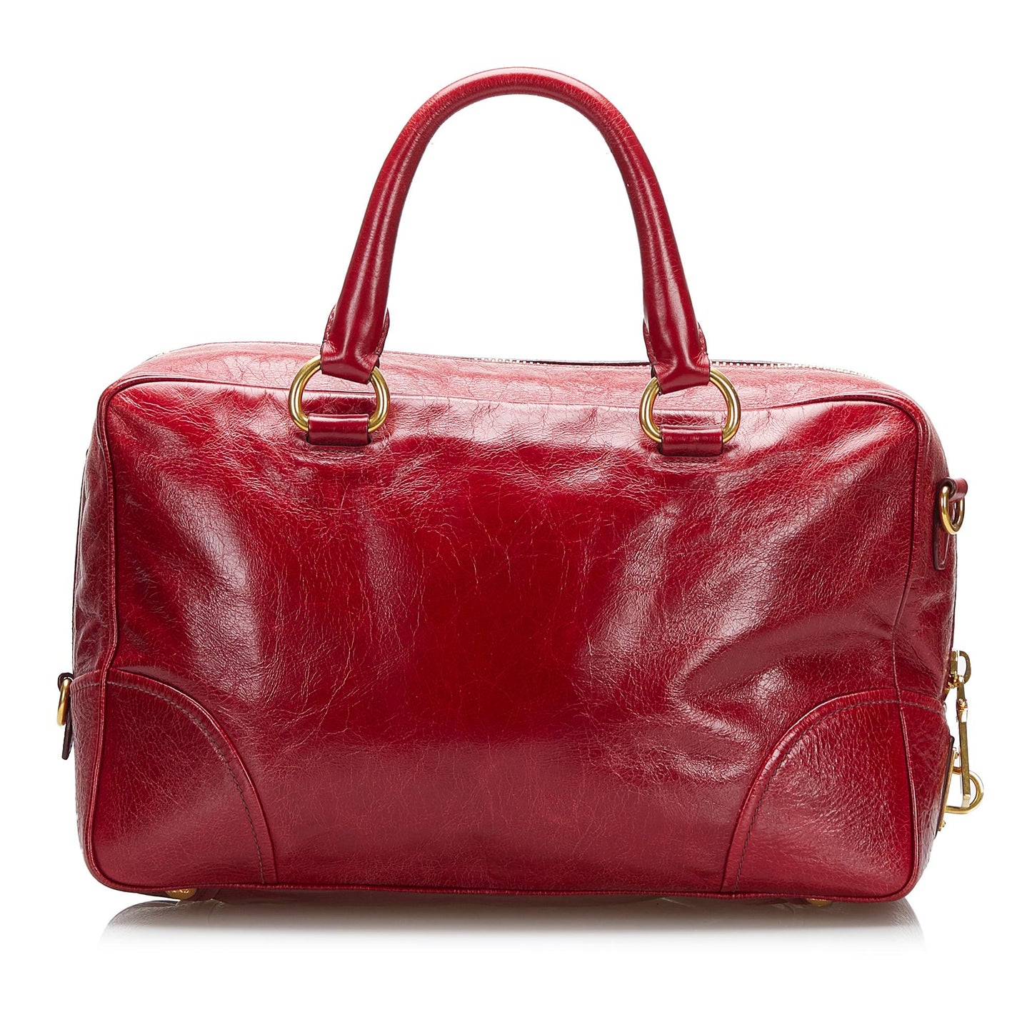 Prada Vitello Shine Satchel (SHG-ivhzIg)