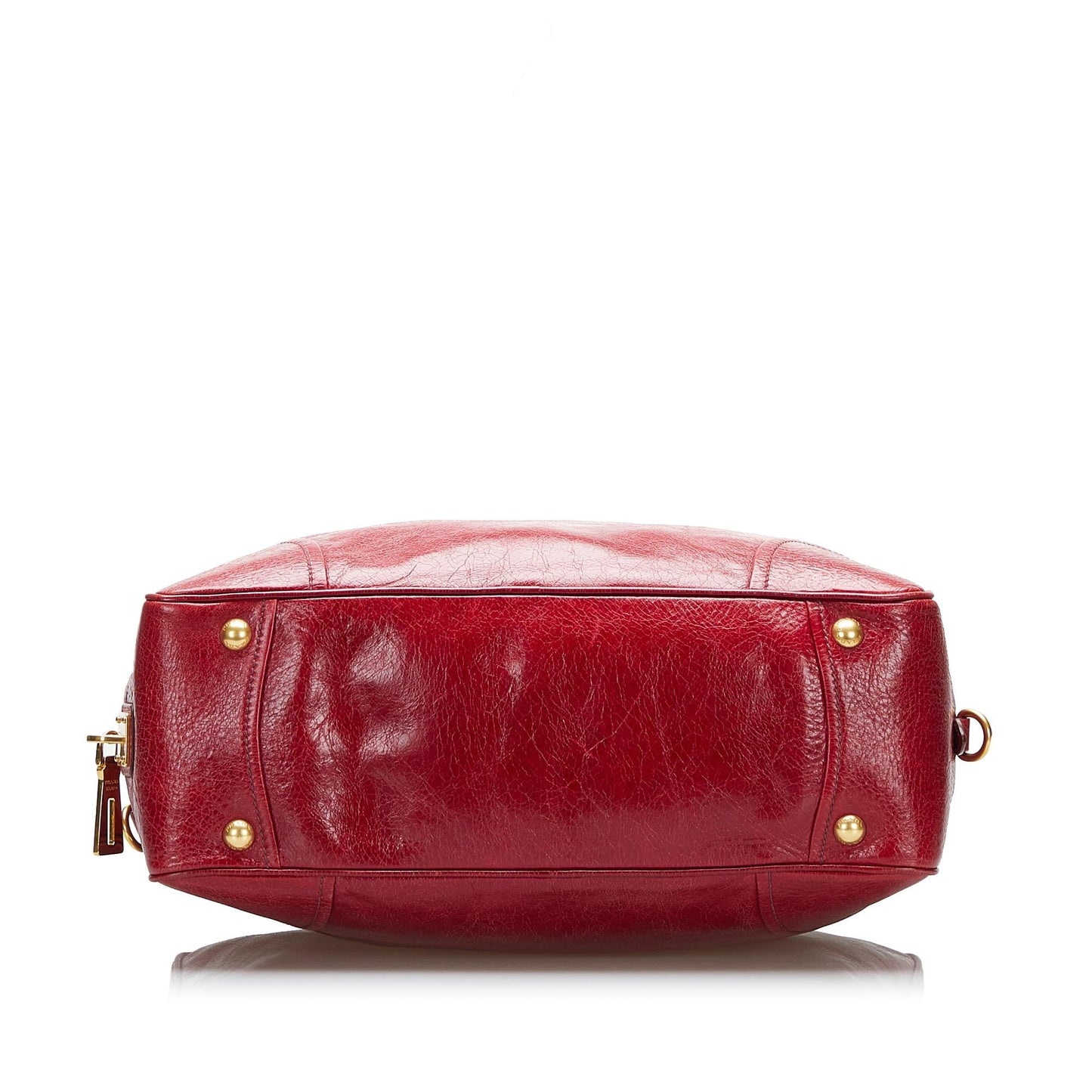 Prada Vitello Shine Satchel (SHG-ivhzIg)